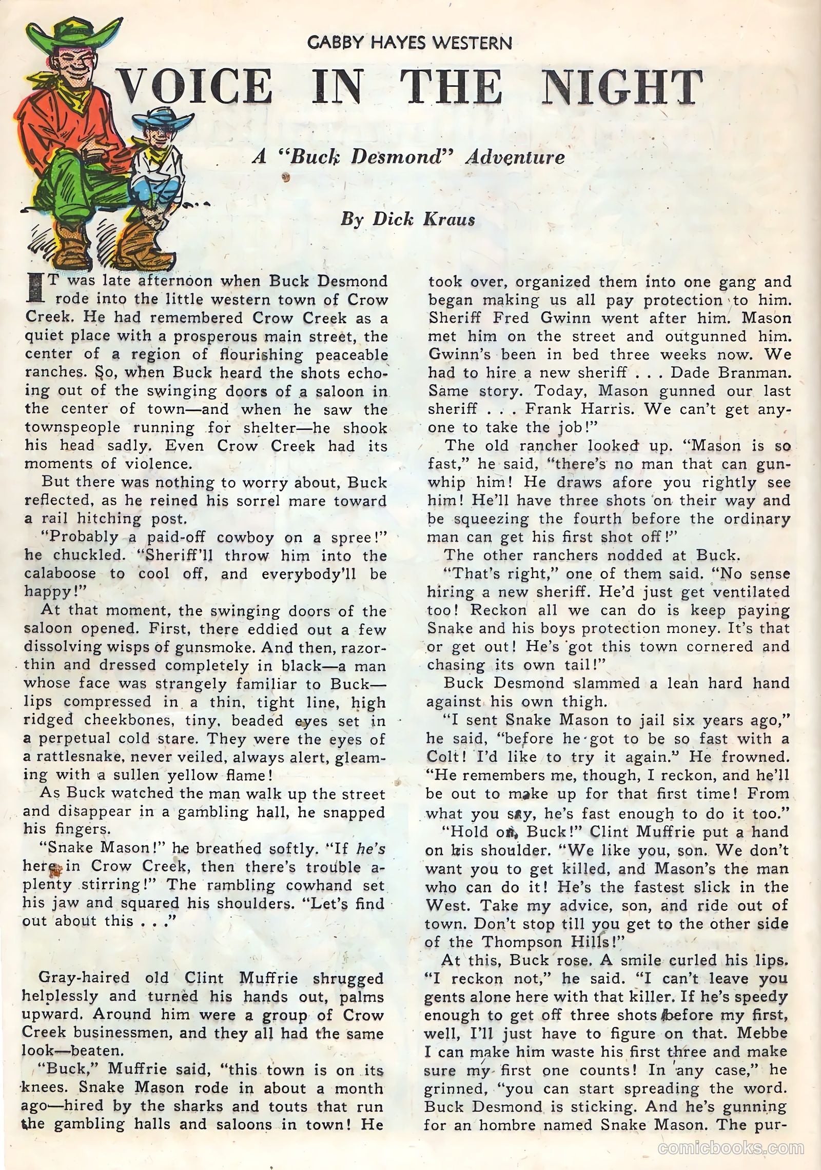 Gabby Hayes Western #21 (1950) — page 16 of 52