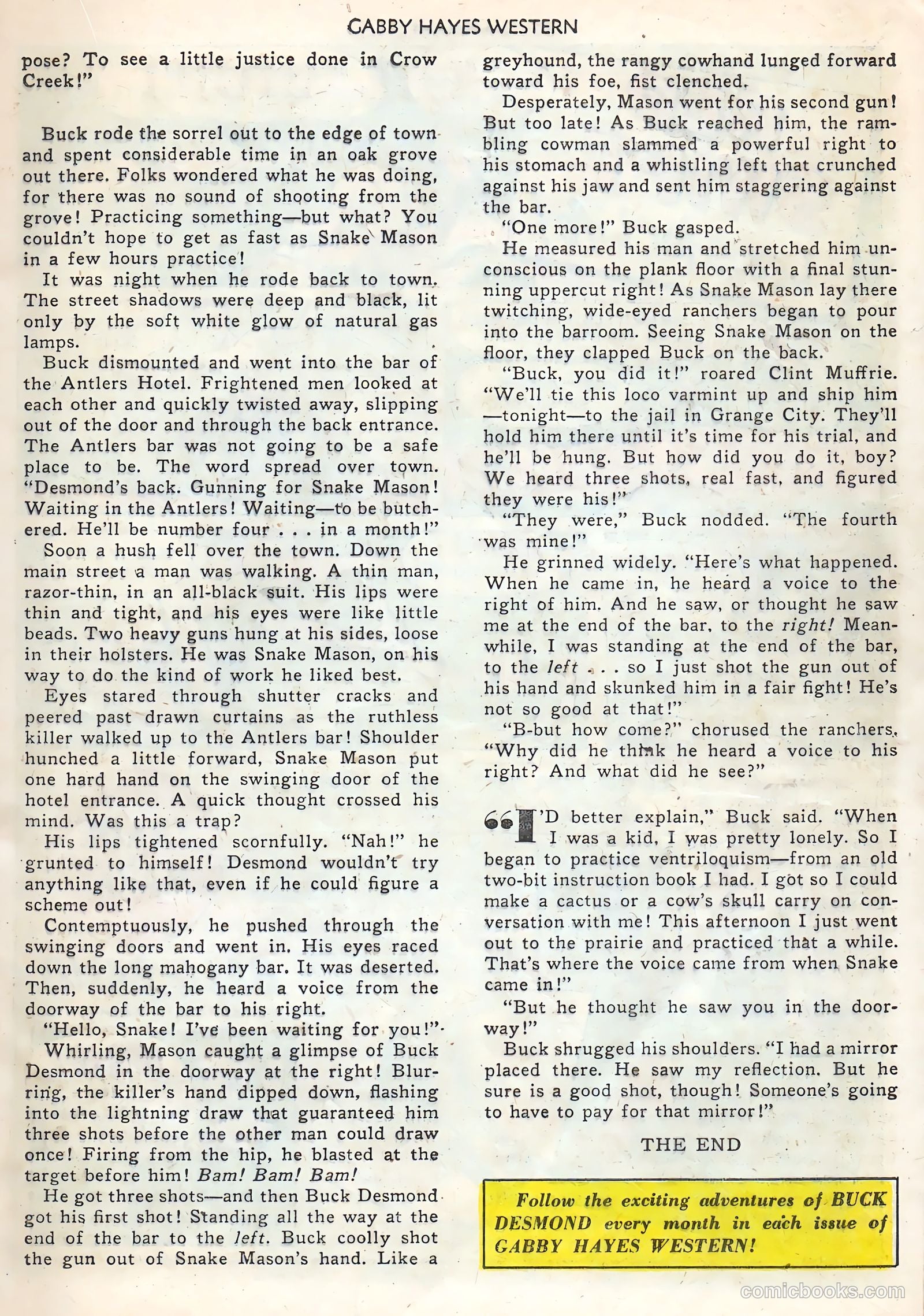 Gabby Hayes Western #21 (1950) — page 17 of 52