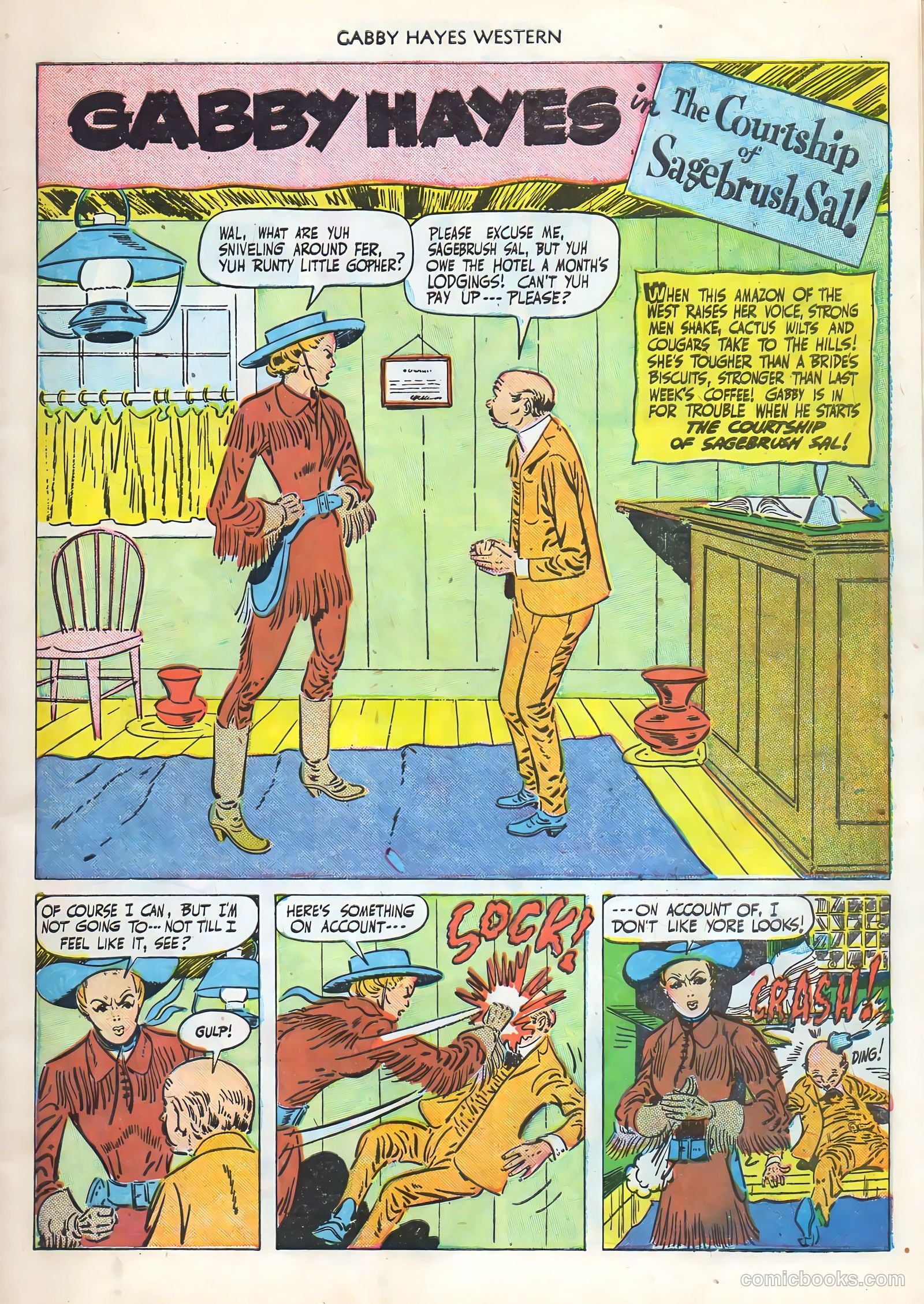 Gabby Hayes Western #21 (1950) — page 19 of 52