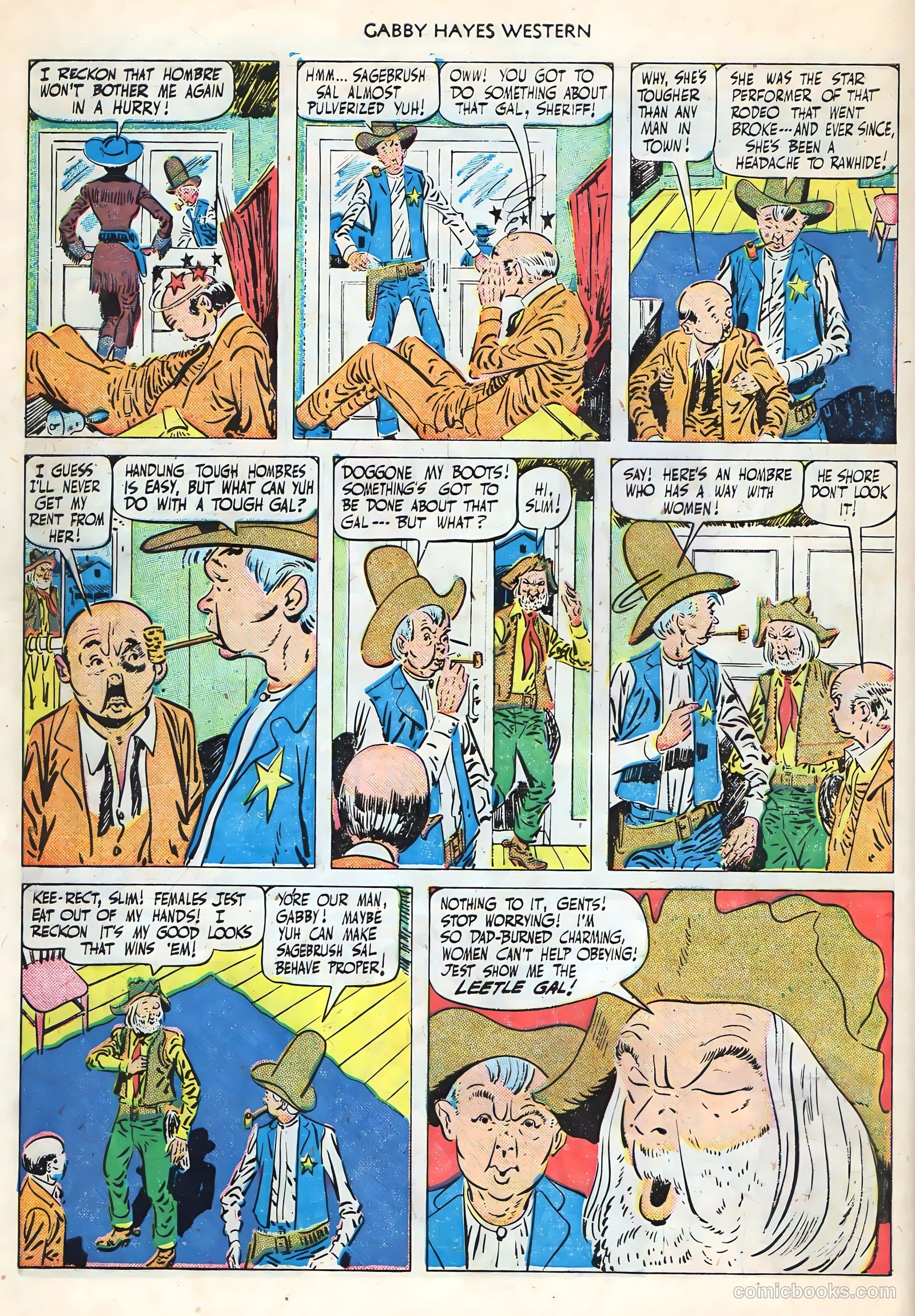 Gabby Hayes Western #21 (1950) — page 20 of 52