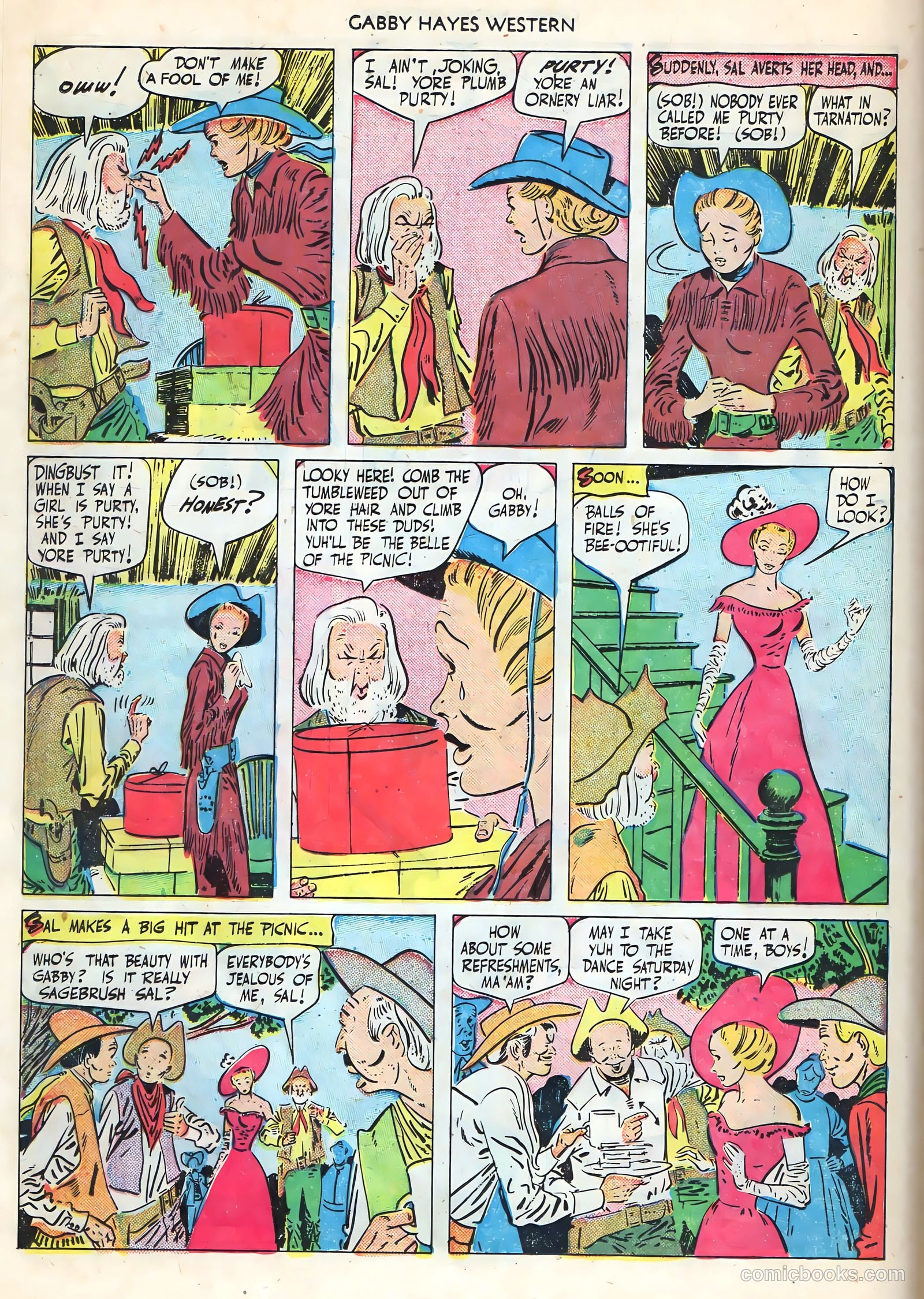 Gabby Hayes Western #21 (1950) — page 24 of 52