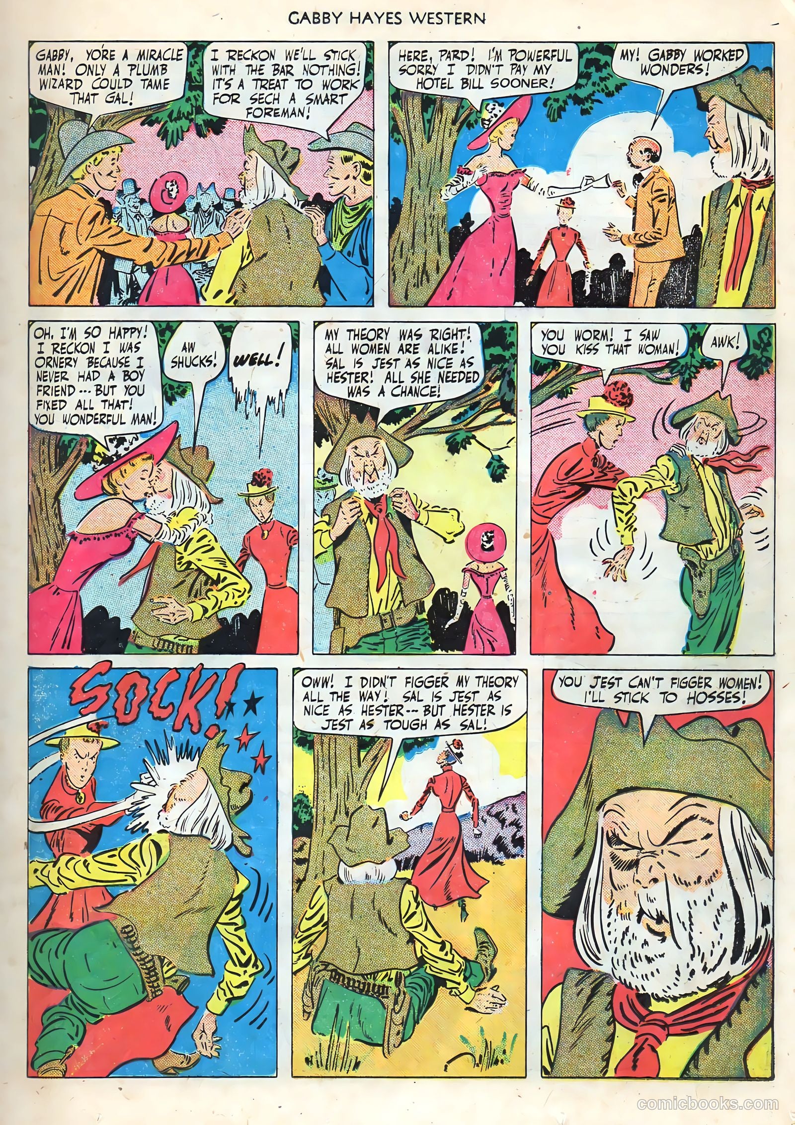 Gabby Hayes Western #21 (1950) — page 25 of 52