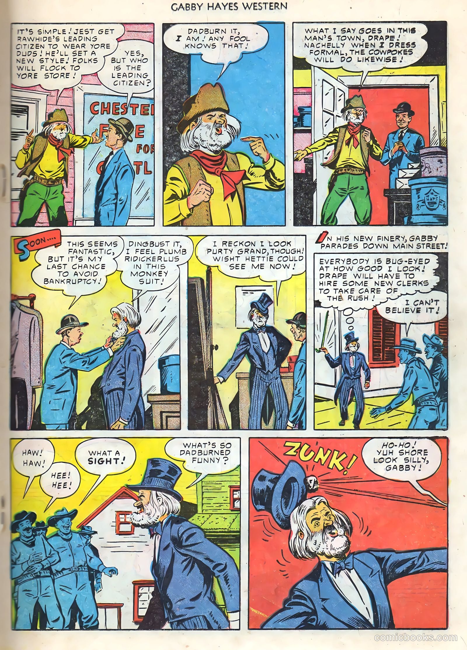 Gabby Hayes Western #21 (1950) — page 27 of 52