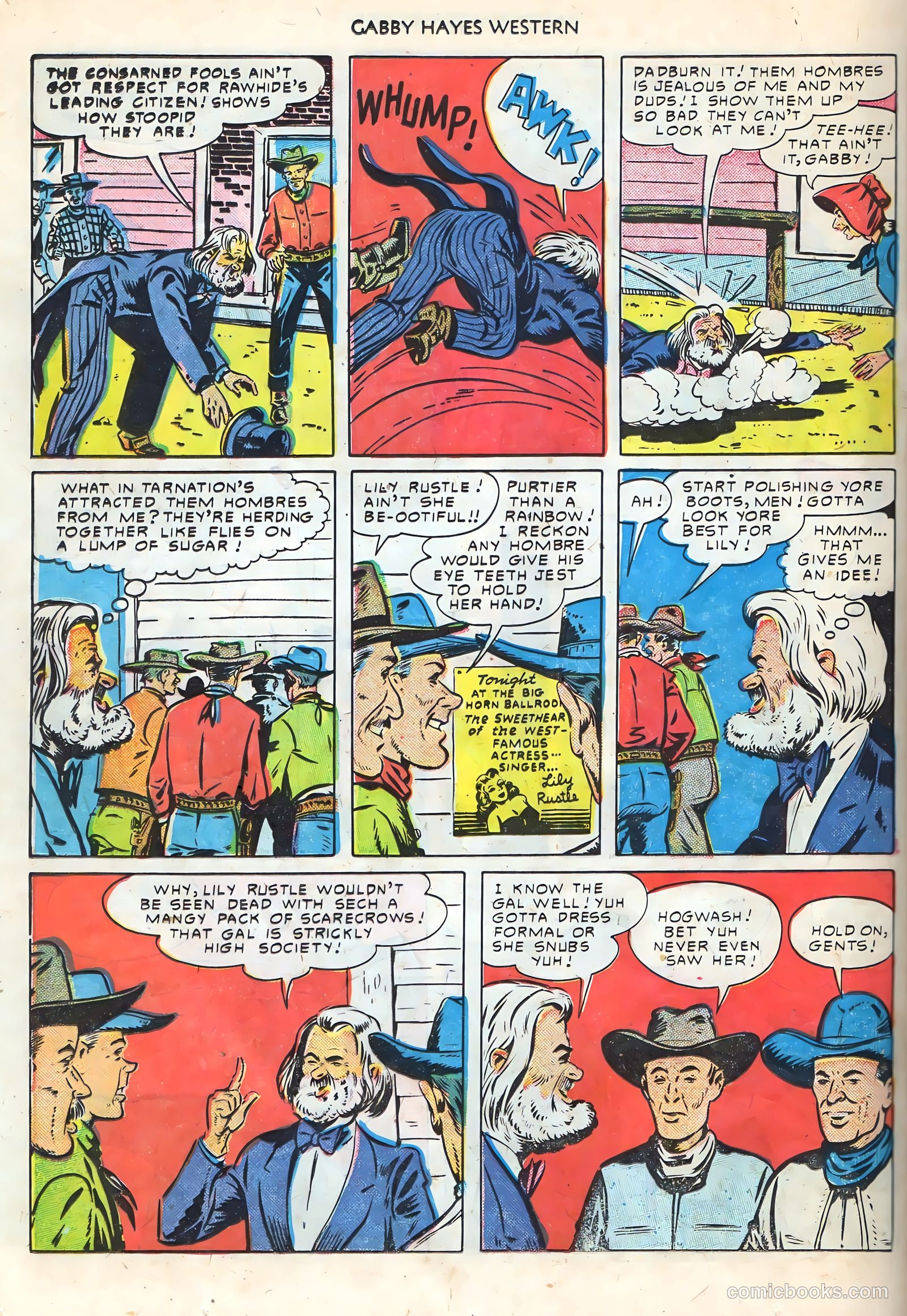 Gabby Hayes Western #21 (1950) — page 28 of 52