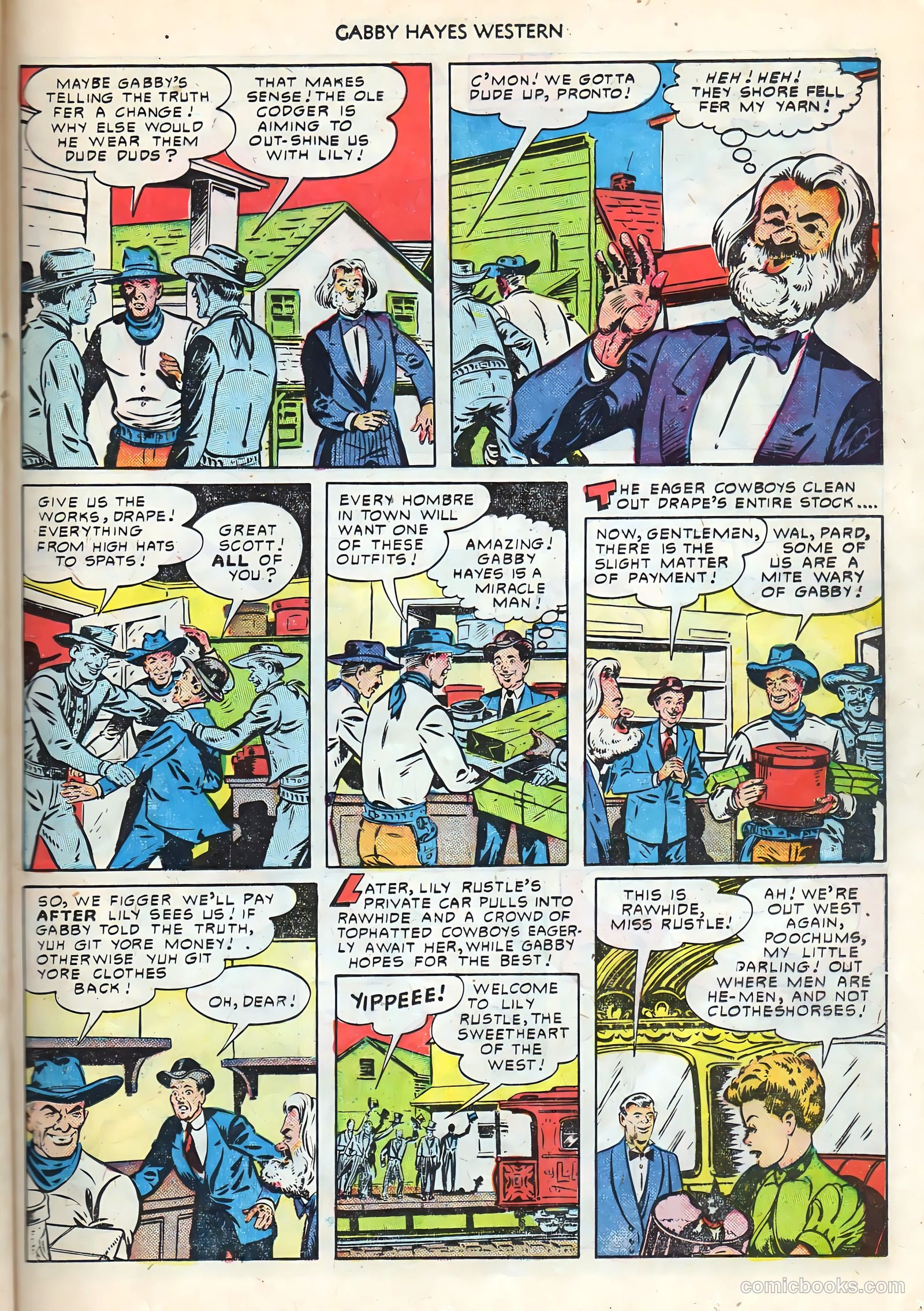 Gabby Hayes Western #21 (1950) — page 29 of 52
