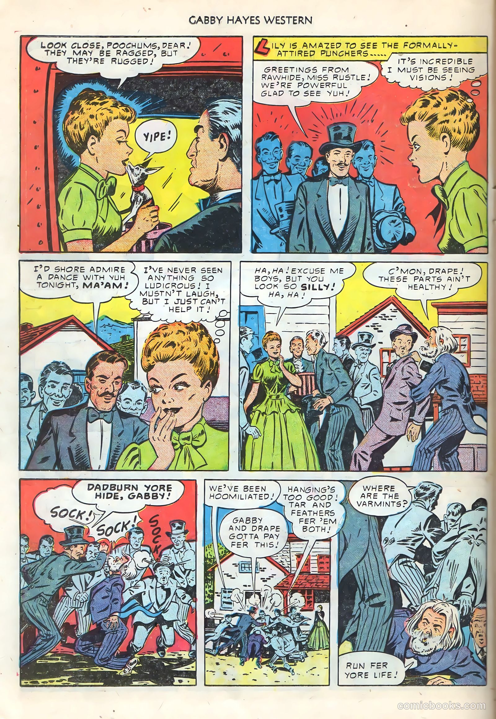 Gabby Hayes Western #21 (1950) — page 30 of 52