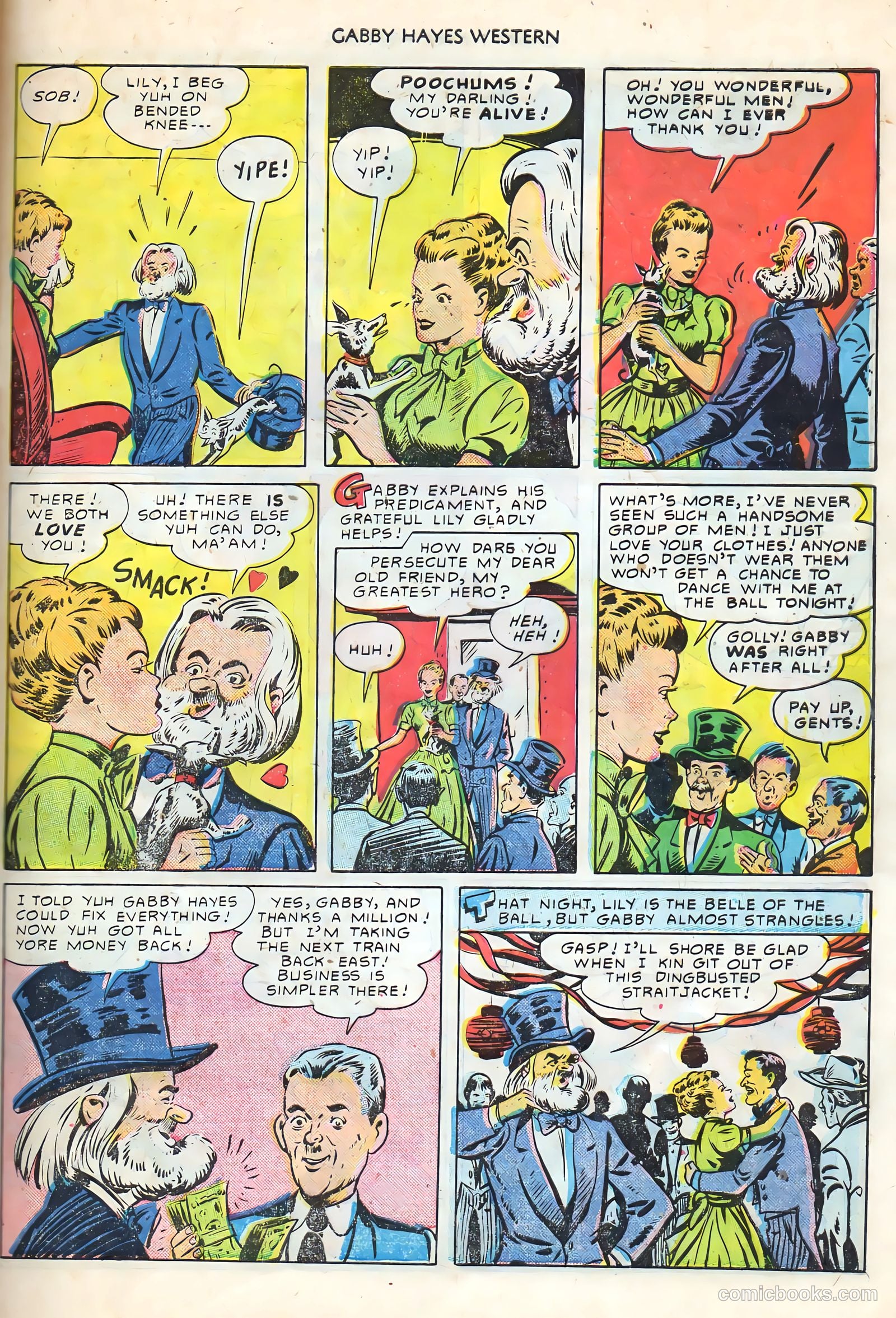 Gabby Hayes Western #21 (1950) — page 33 of 52