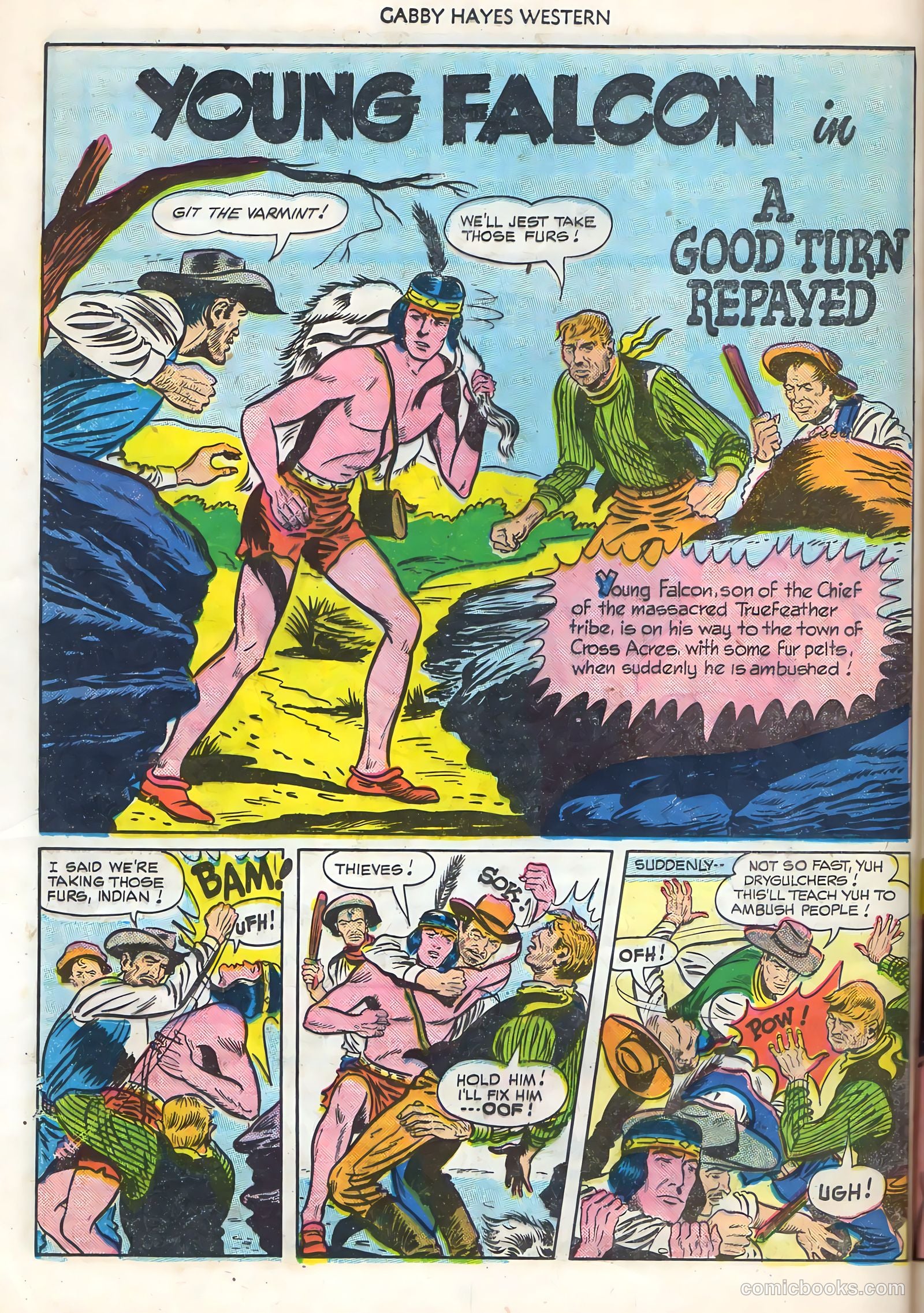 Gabby Hayes Western #21 (1950) — page 36 of 52