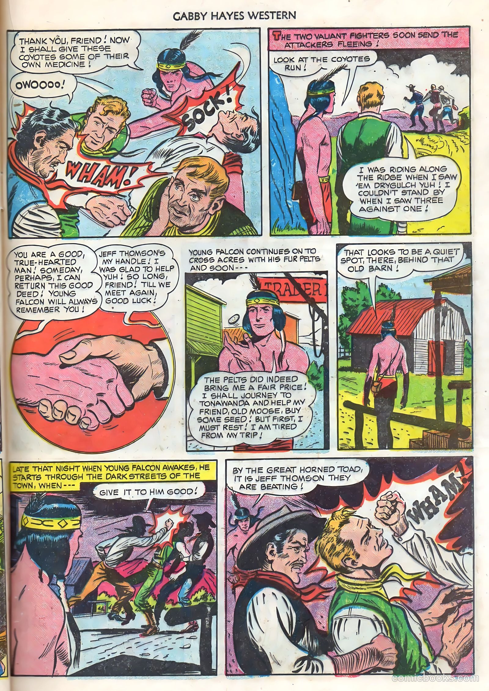 Gabby Hayes Western #21 (1950) — page 37 of 52