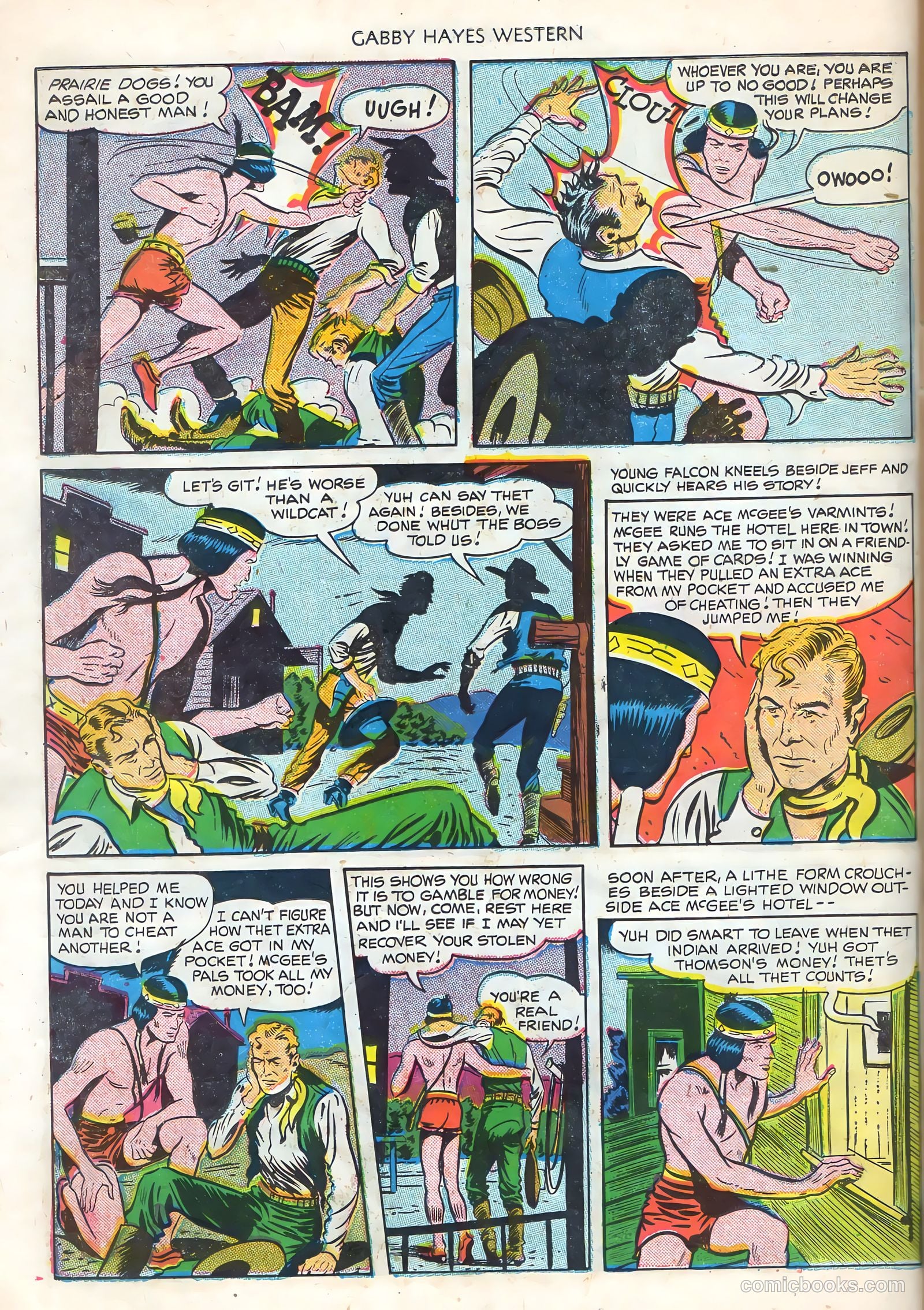 Gabby Hayes Western #21 (1950) — page 38 of 52