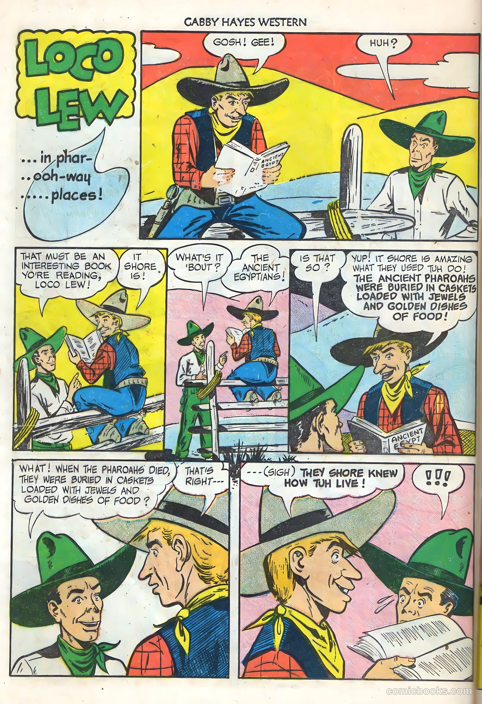 Gabby Hayes Western #21 (1950) — page 40 of 52