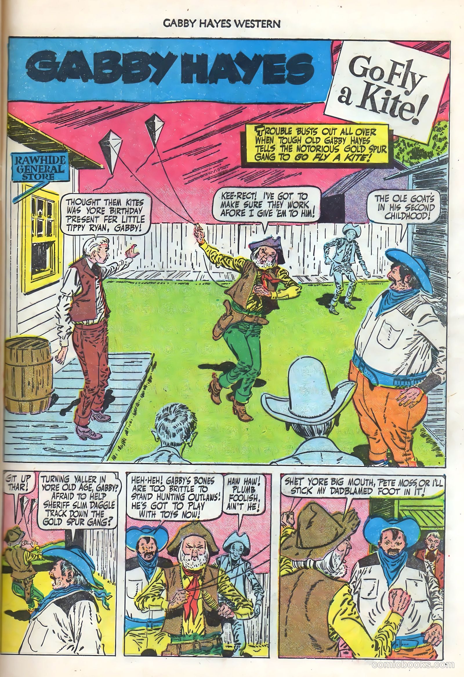 Gabby Hayes Western #21 (1950) — page 41 of 52
