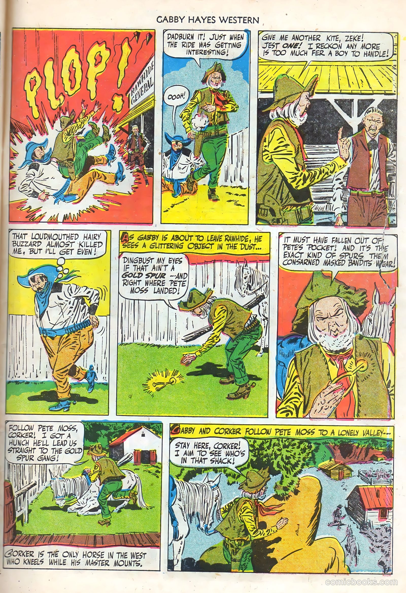 Gabby Hayes Western #21 (1950) — page 43 of 52