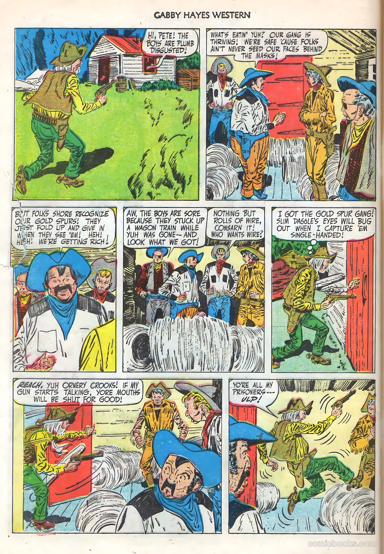 Gabby Hayes Western #21 (1950) — page 44 of 52