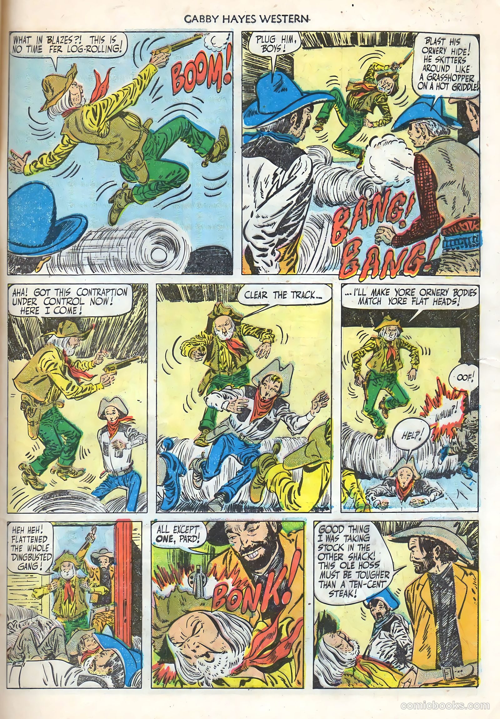 Gabby Hayes Western #21 (1950) — page 45 of 52