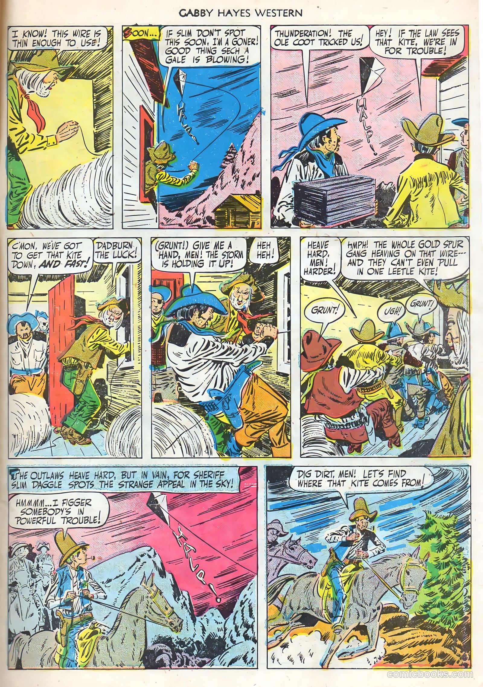 Gabby Hayes Western #21 (1950) — page 47 of 52
