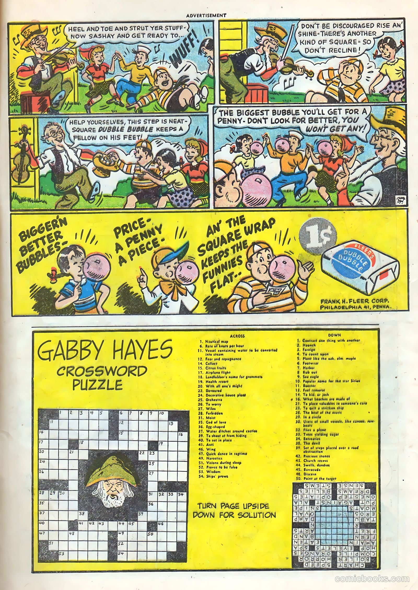 Gabby Hayes Western #21 (1950) — page 49 of 52
