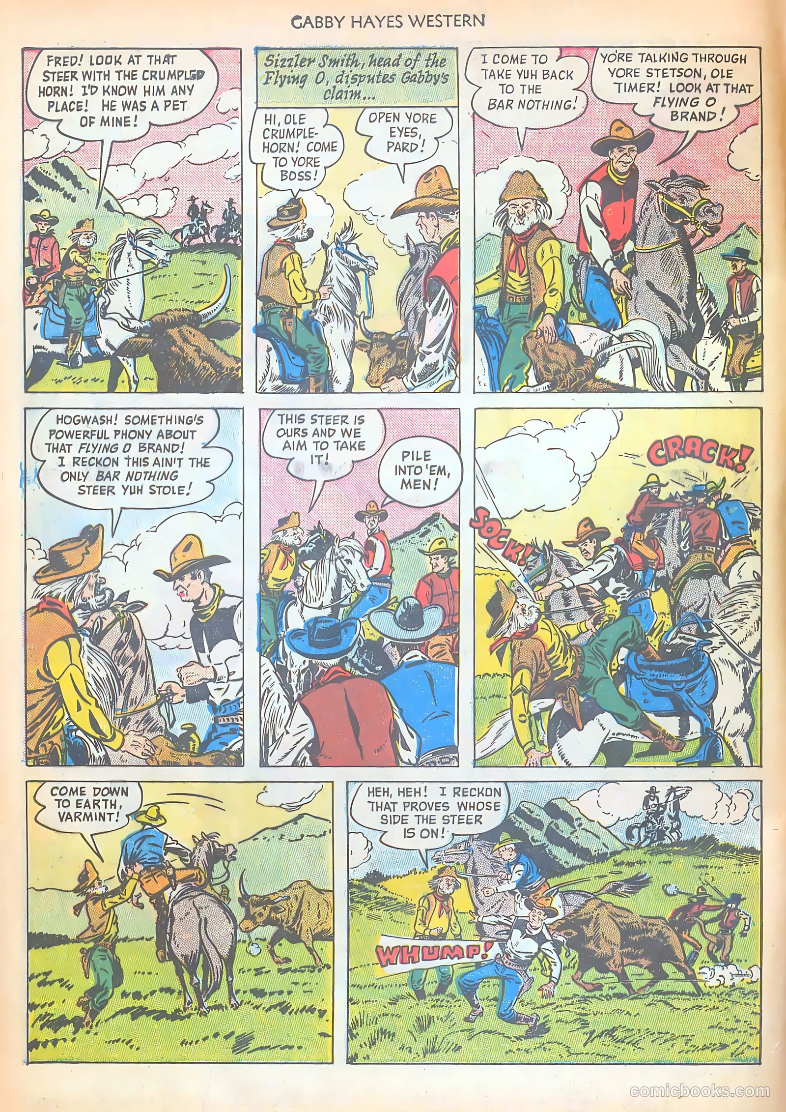 Gabby Hayes Western #22 (1950) — page 4 of 52