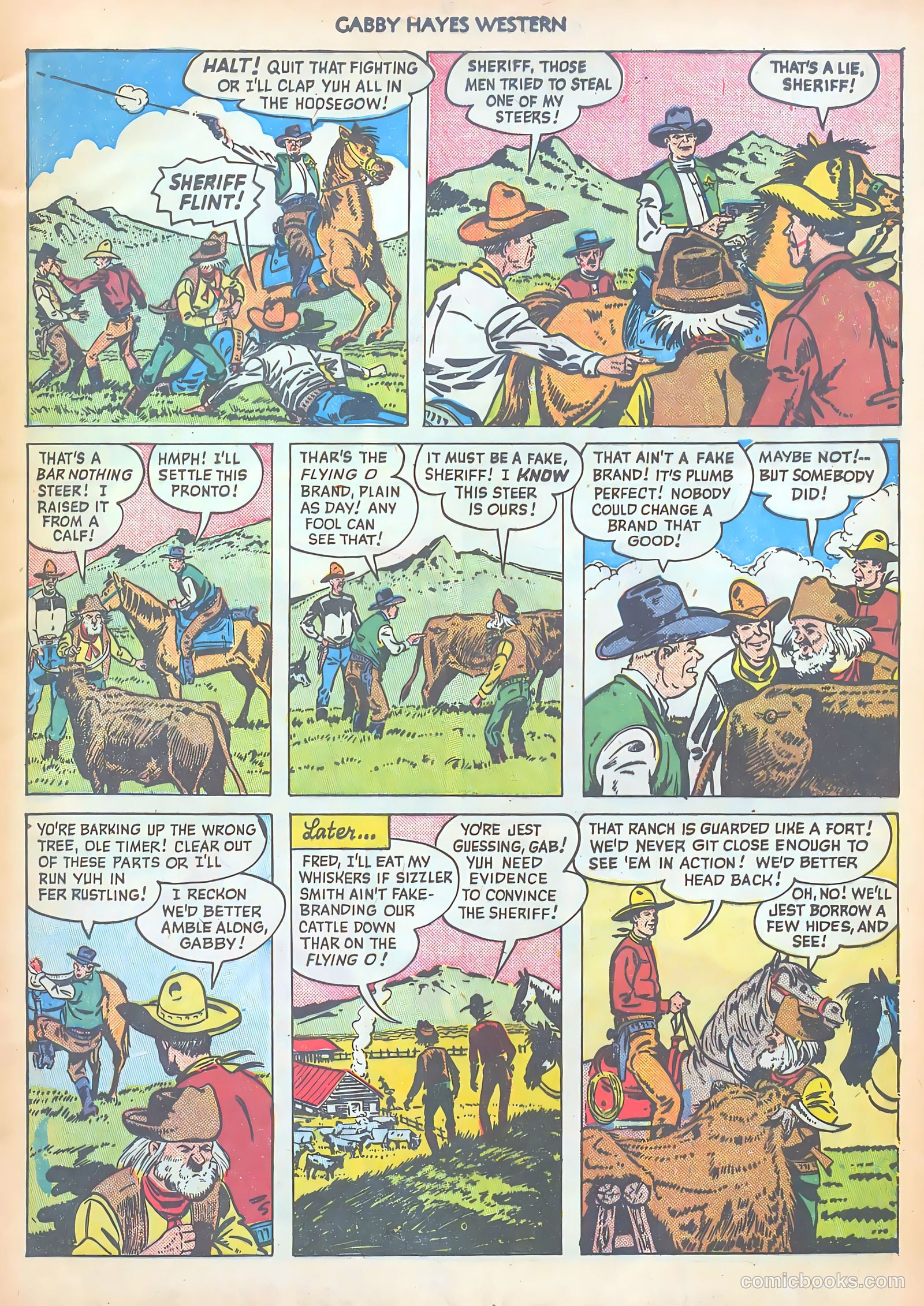 Gabby Hayes Western #22 (1950) — page 5 of 52