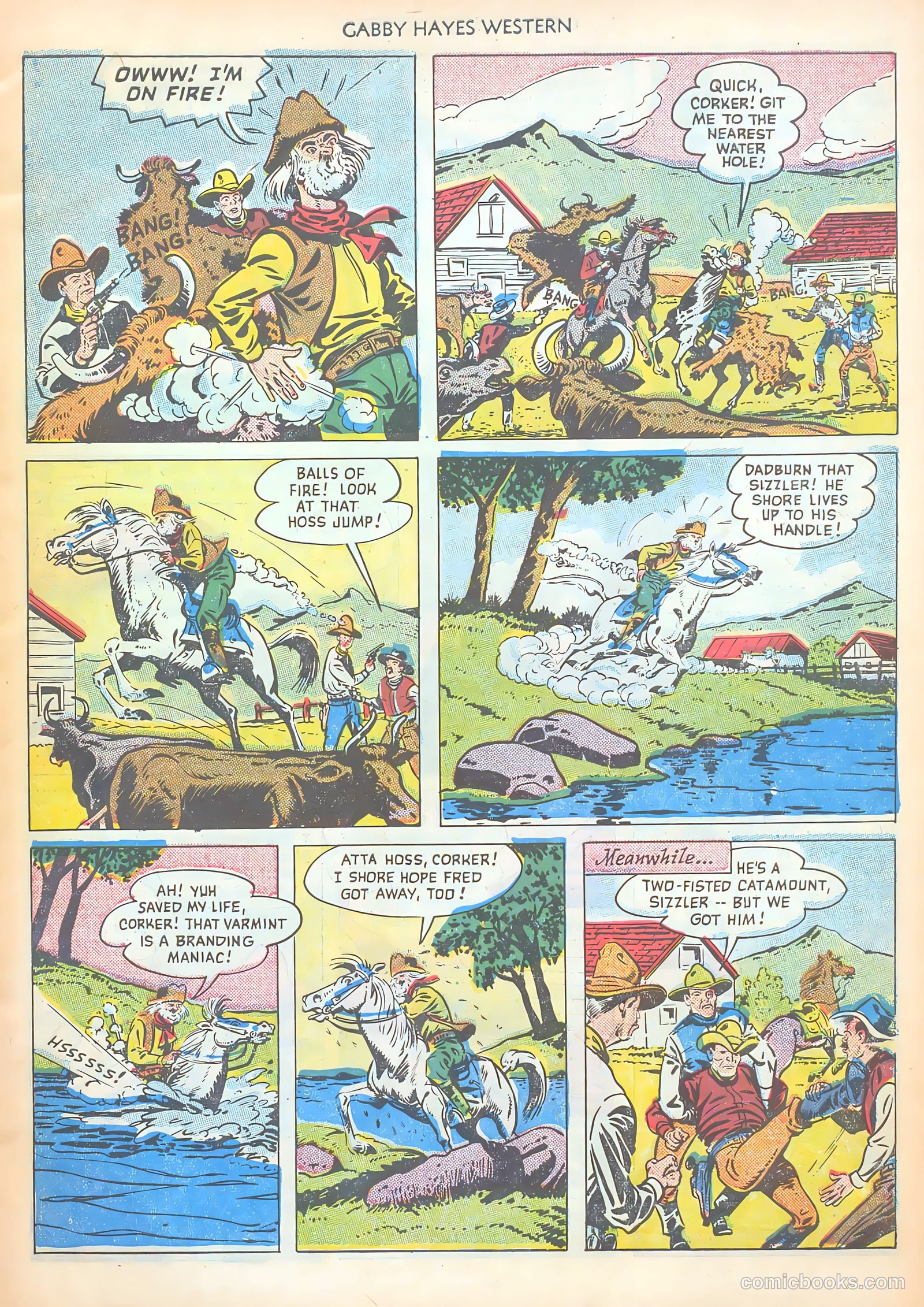 Gabby Hayes Western #22 (1950) — page 7 of 52