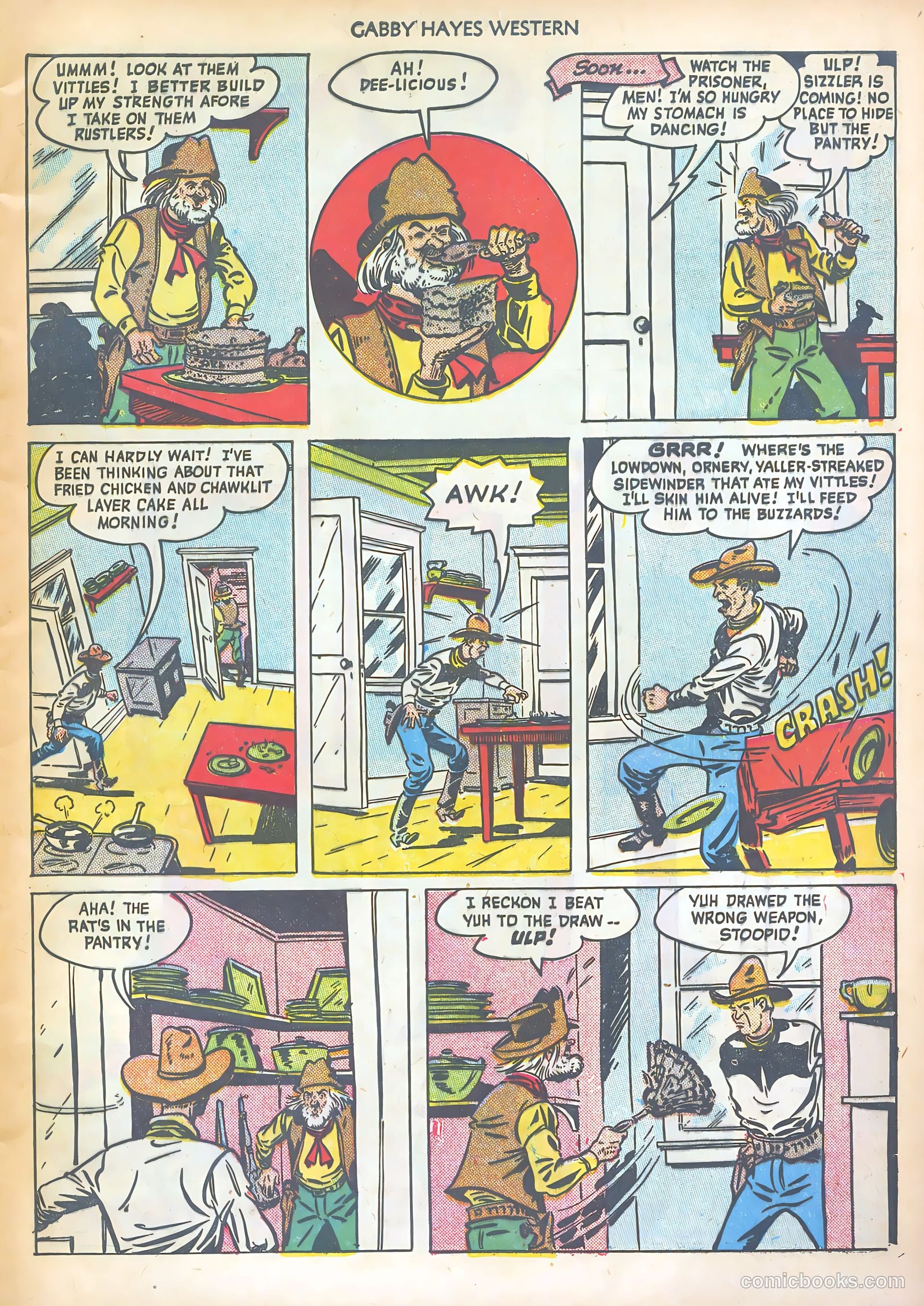 Gabby Hayes Western #22 (1950) — page 9 of 52