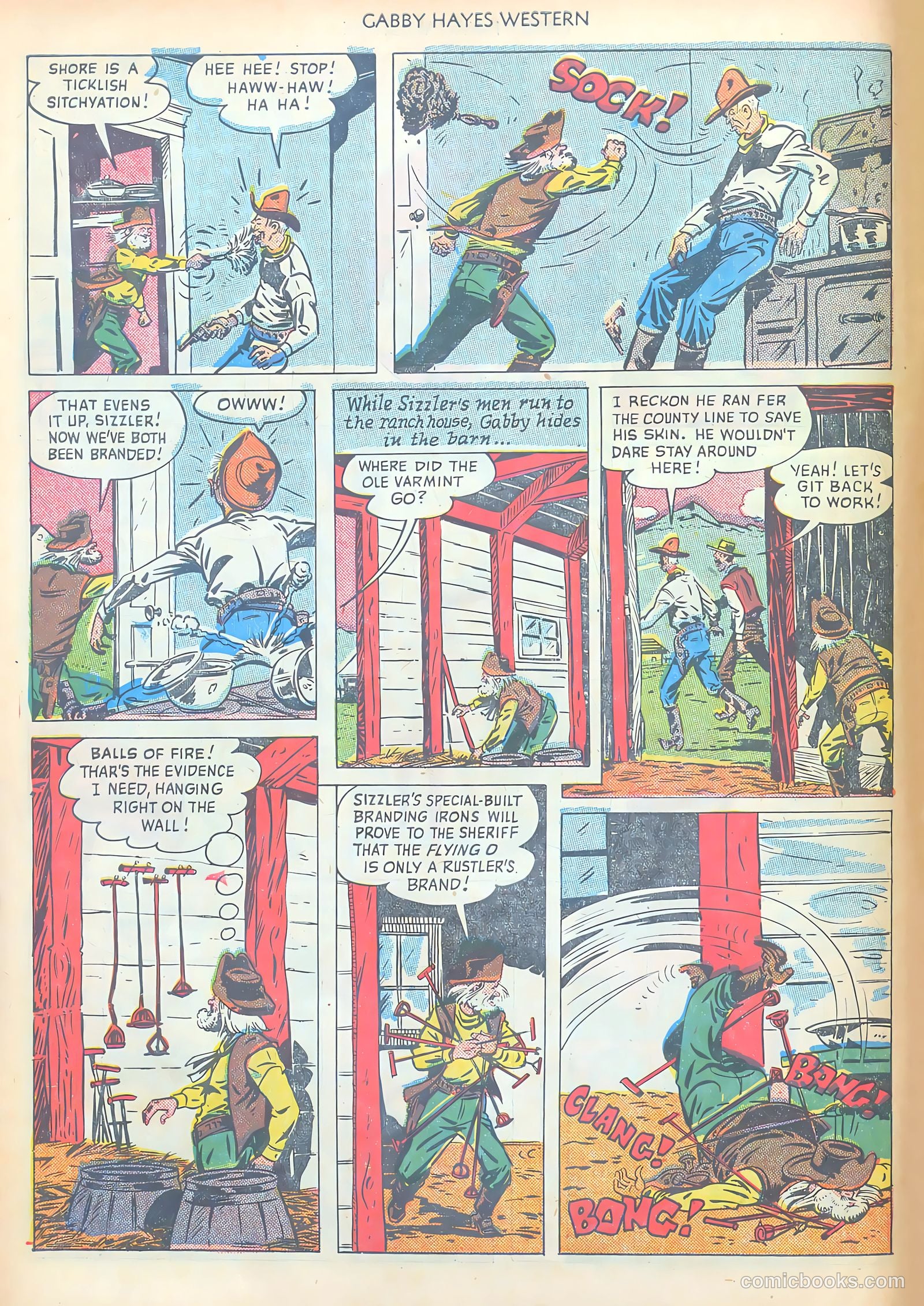 Gabby Hayes Western #22 (1950) — page 10 of 52