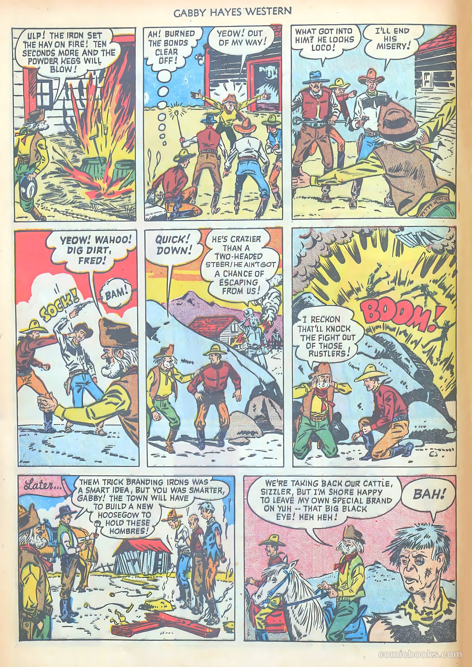 Gabby Hayes Western #22 (1950) — page 12 of 52