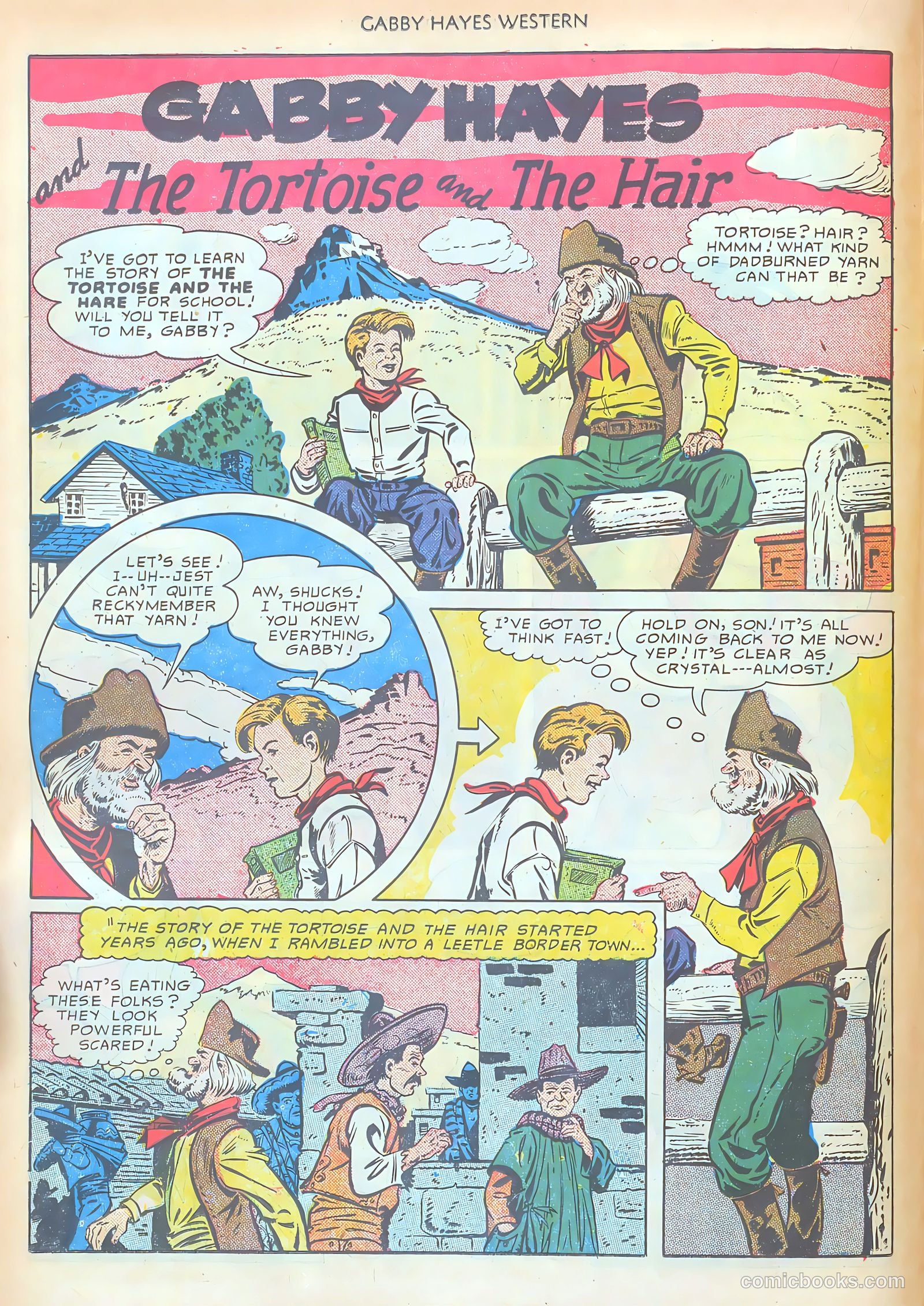 Gabby Hayes Western #22 (1950) — page 18 of 52