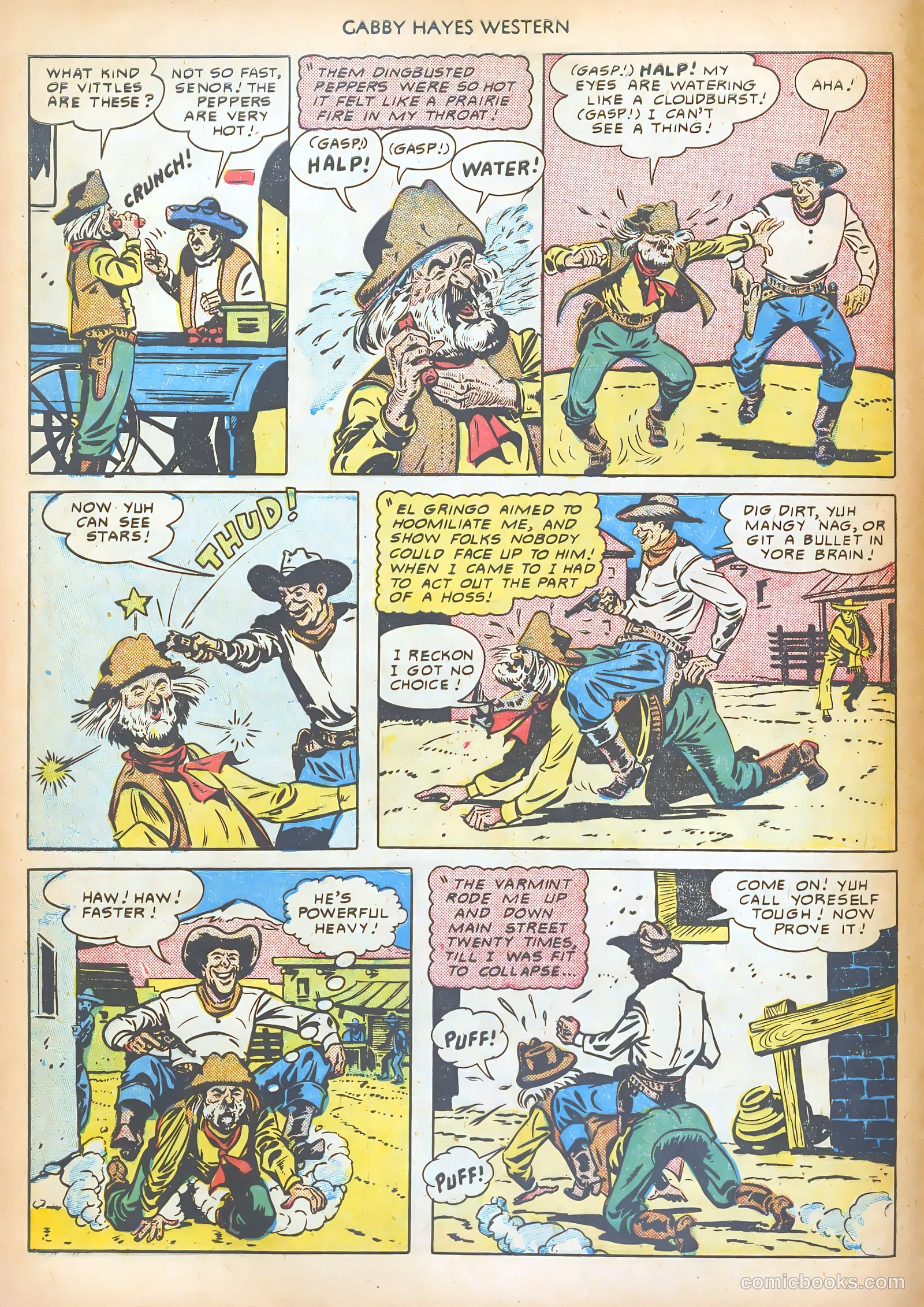 Gabby Hayes Western #22 (1950) — page 20 of 52