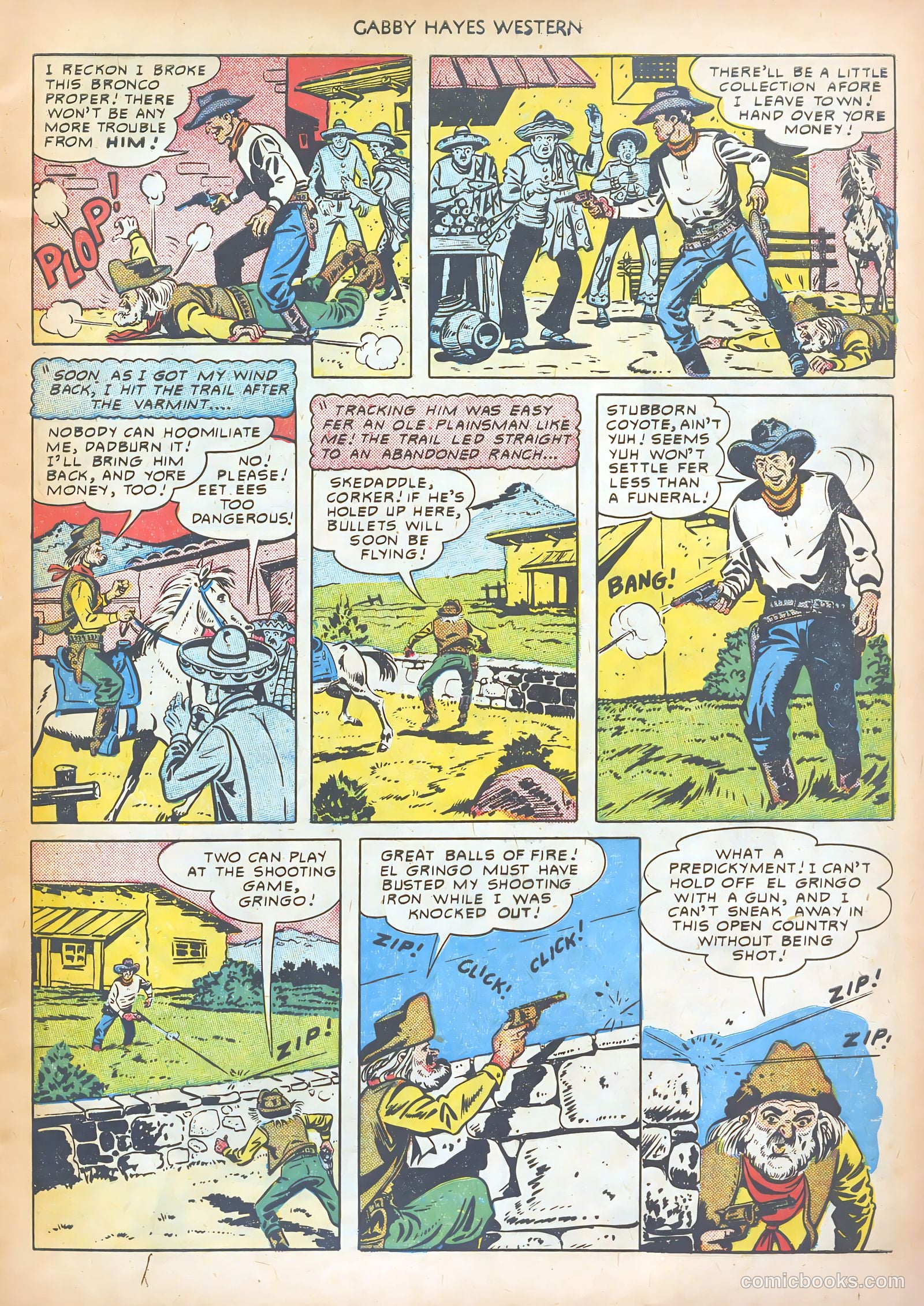 Gabby Hayes Western #22 (1950) — page 21 of 52