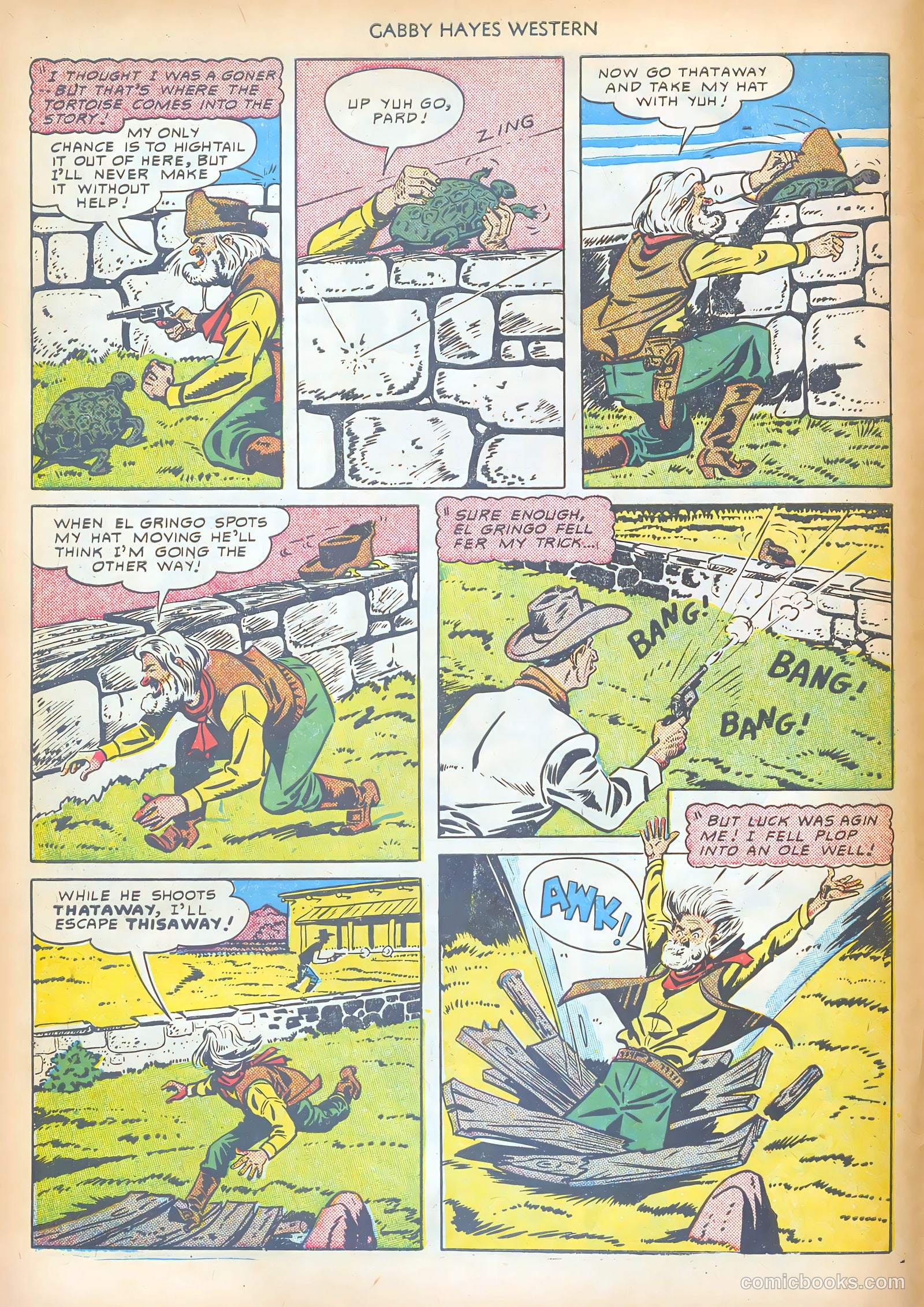 Gabby Hayes Western #22 (1950) — page 22 of 52