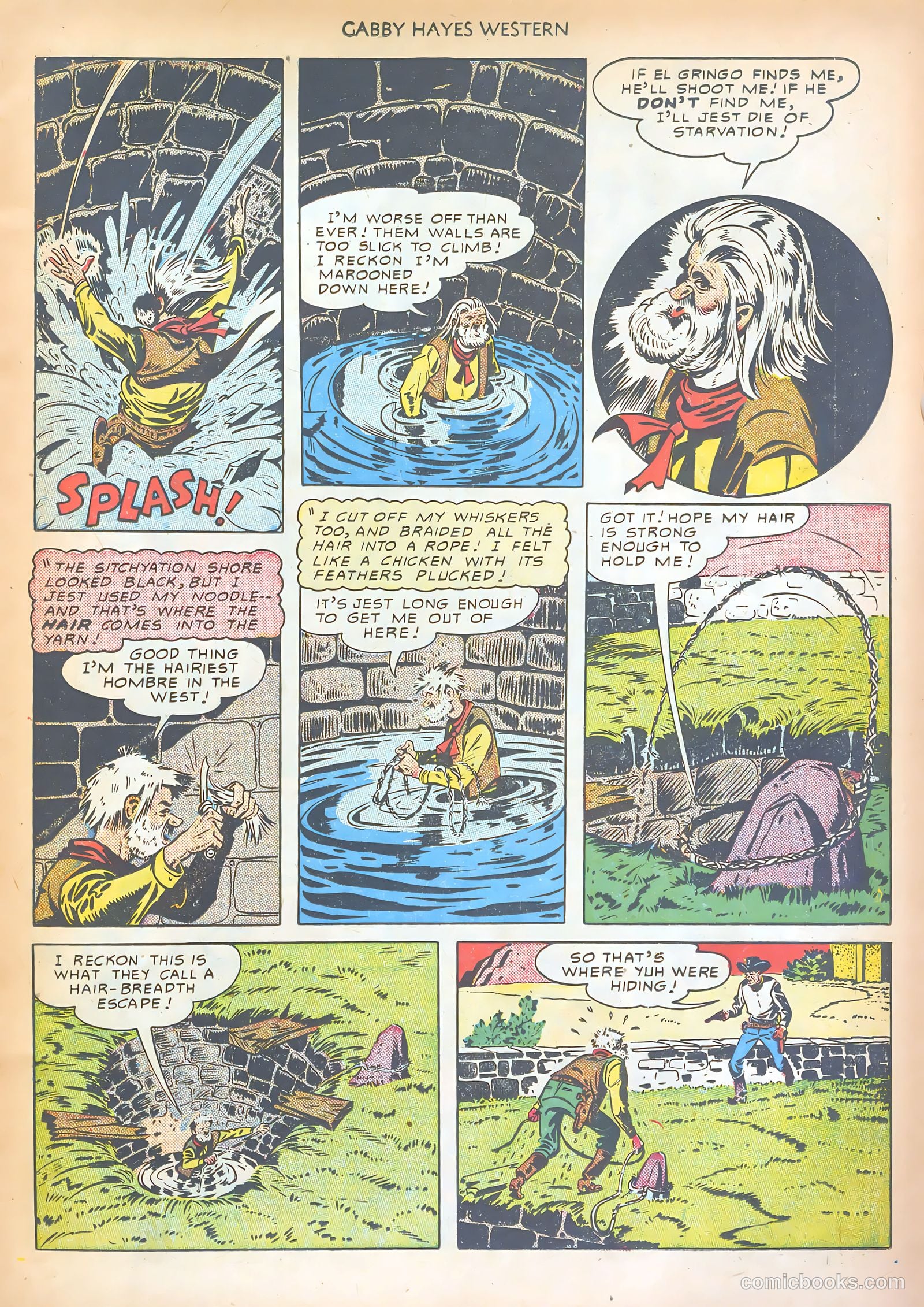 Gabby Hayes Western #22 (1950) — page 23 of 52