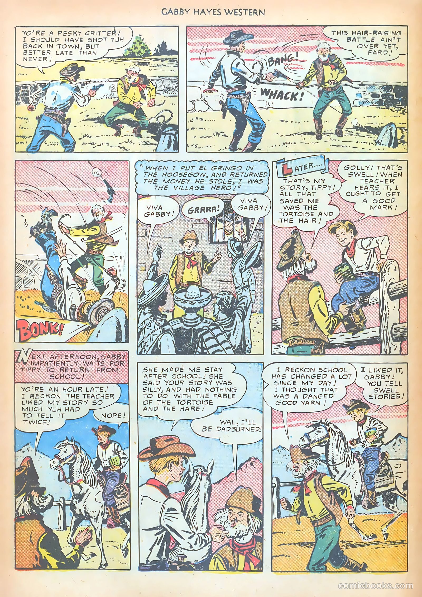 Gabby Hayes Western #22 (1950) — page 24 of 52