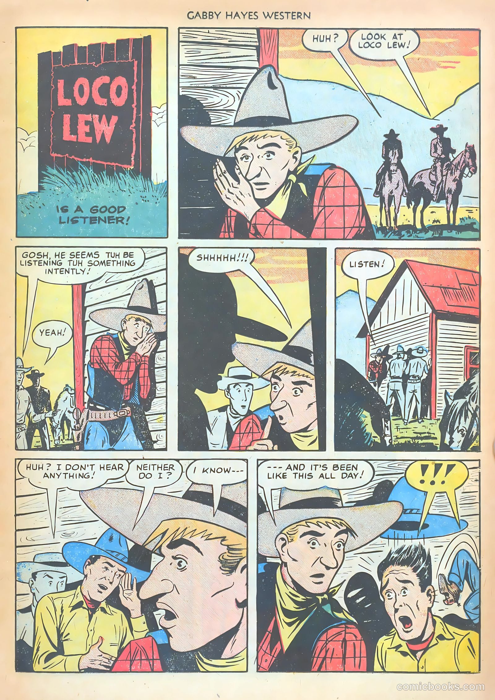 Gabby Hayes Western #22 (1950) — page 25 of 52