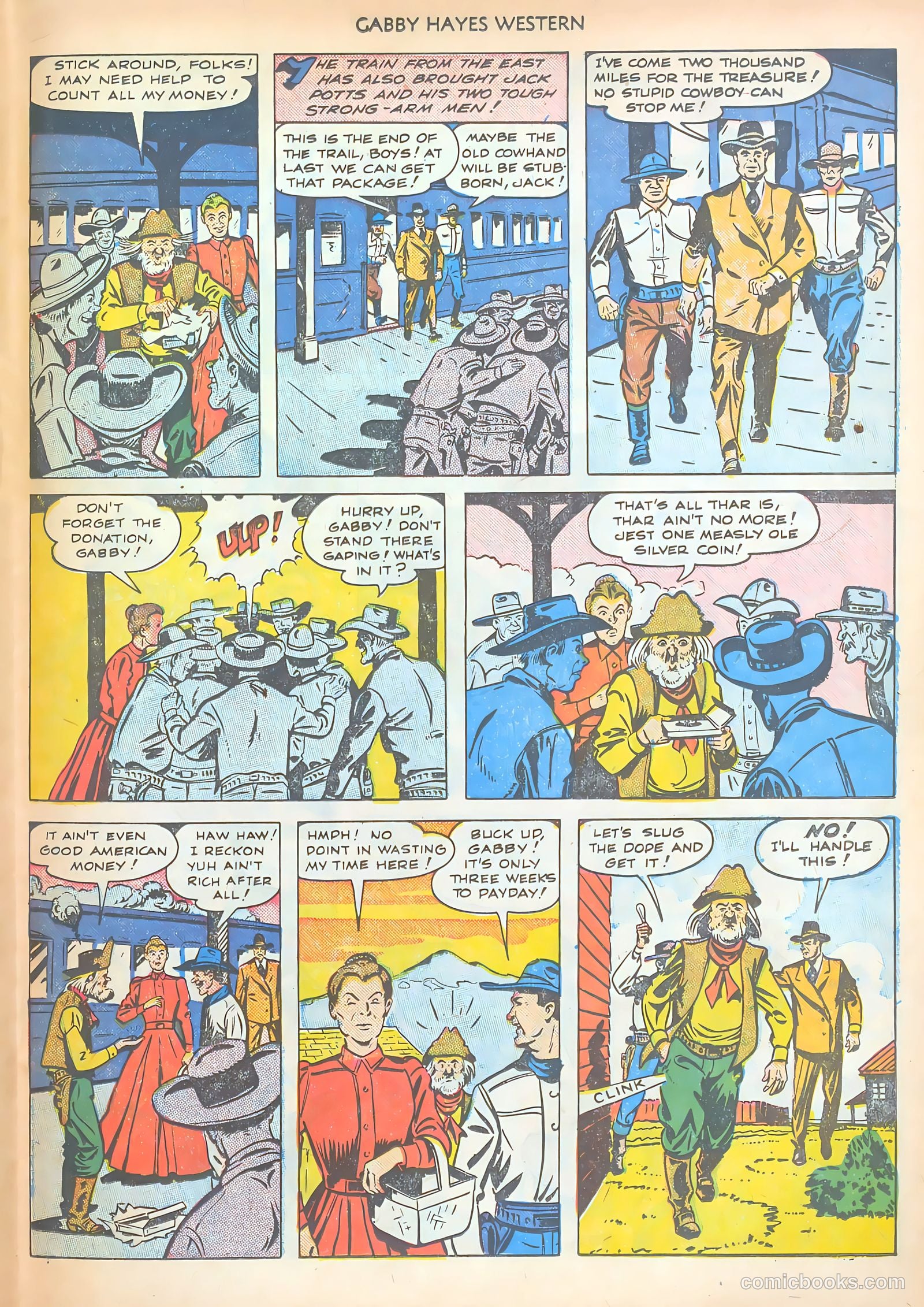 Gabby Hayes Western #22 (1950) — page 27 of 52