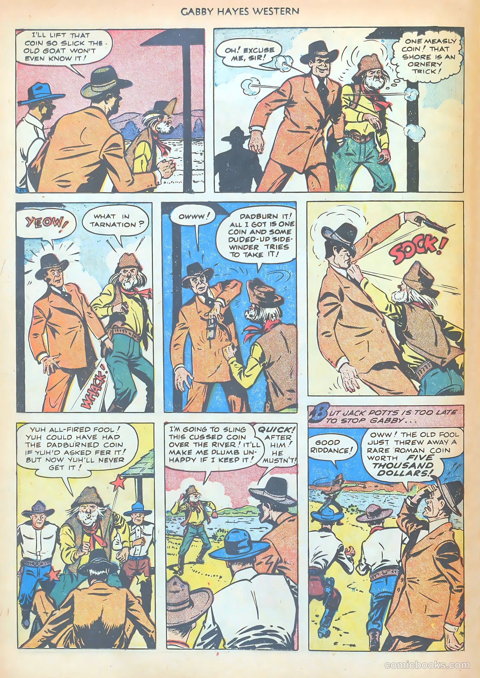 Gabby Hayes Western #22 (1950) — page 28 of 52