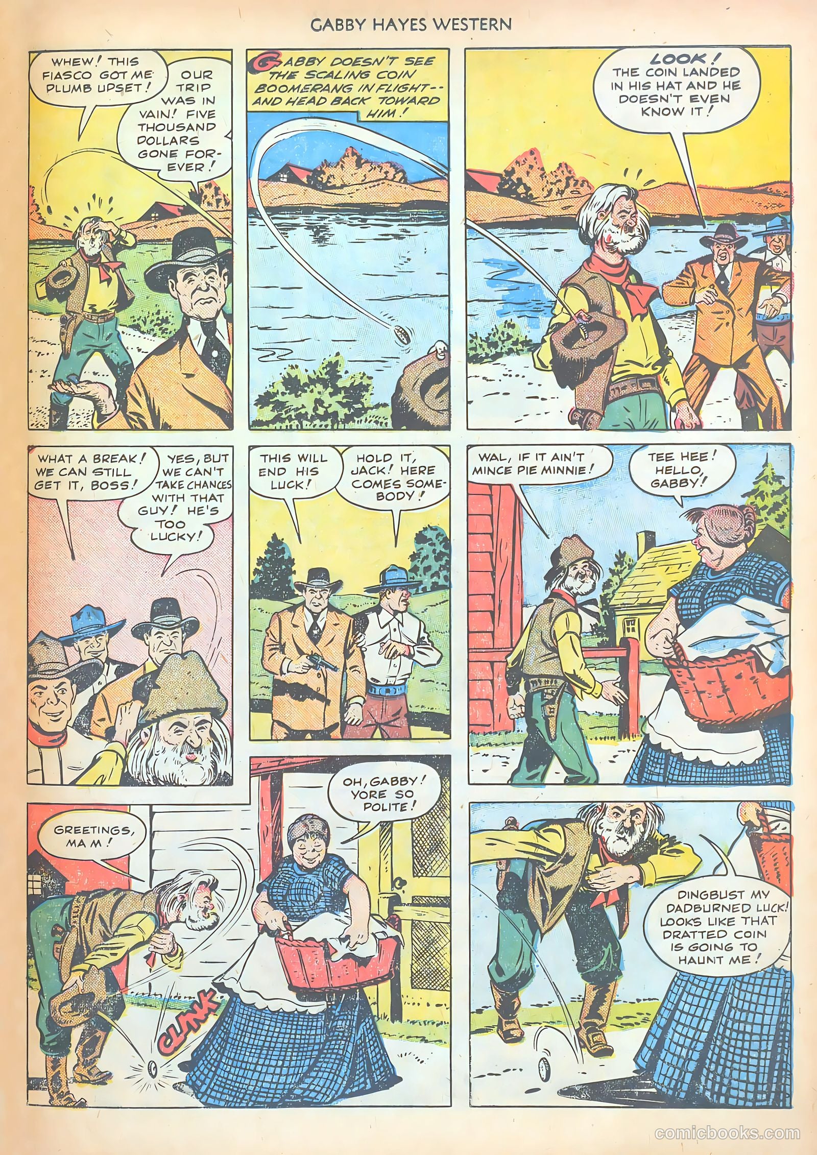 Gabby Hayes Western #22 (1950) — page 29 of 52