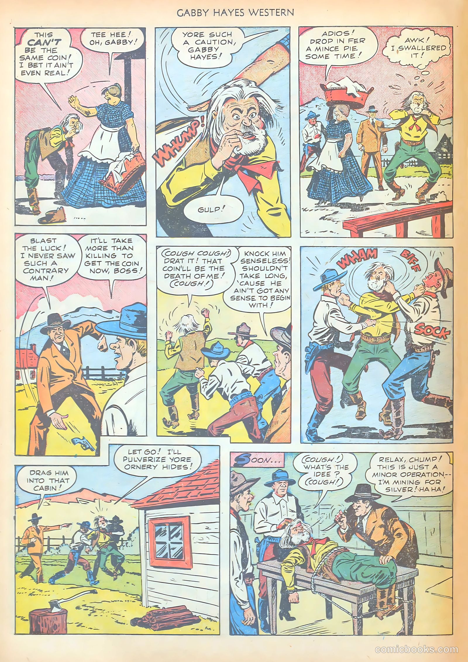Gabby Hayes Western #22 (1950) — page 30 of 52