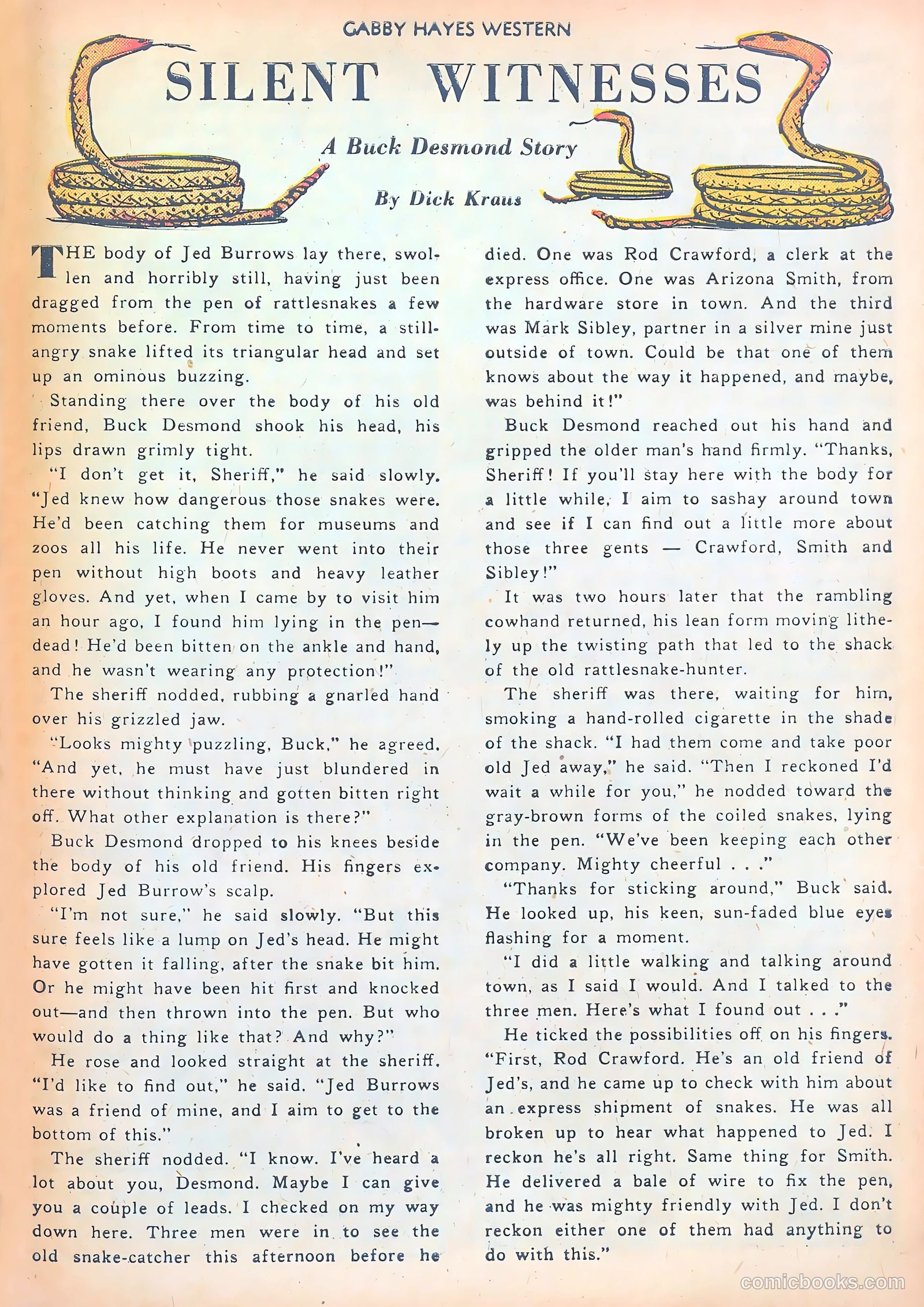Gabby Hayes Western #22 (1950) — page 33 of 52