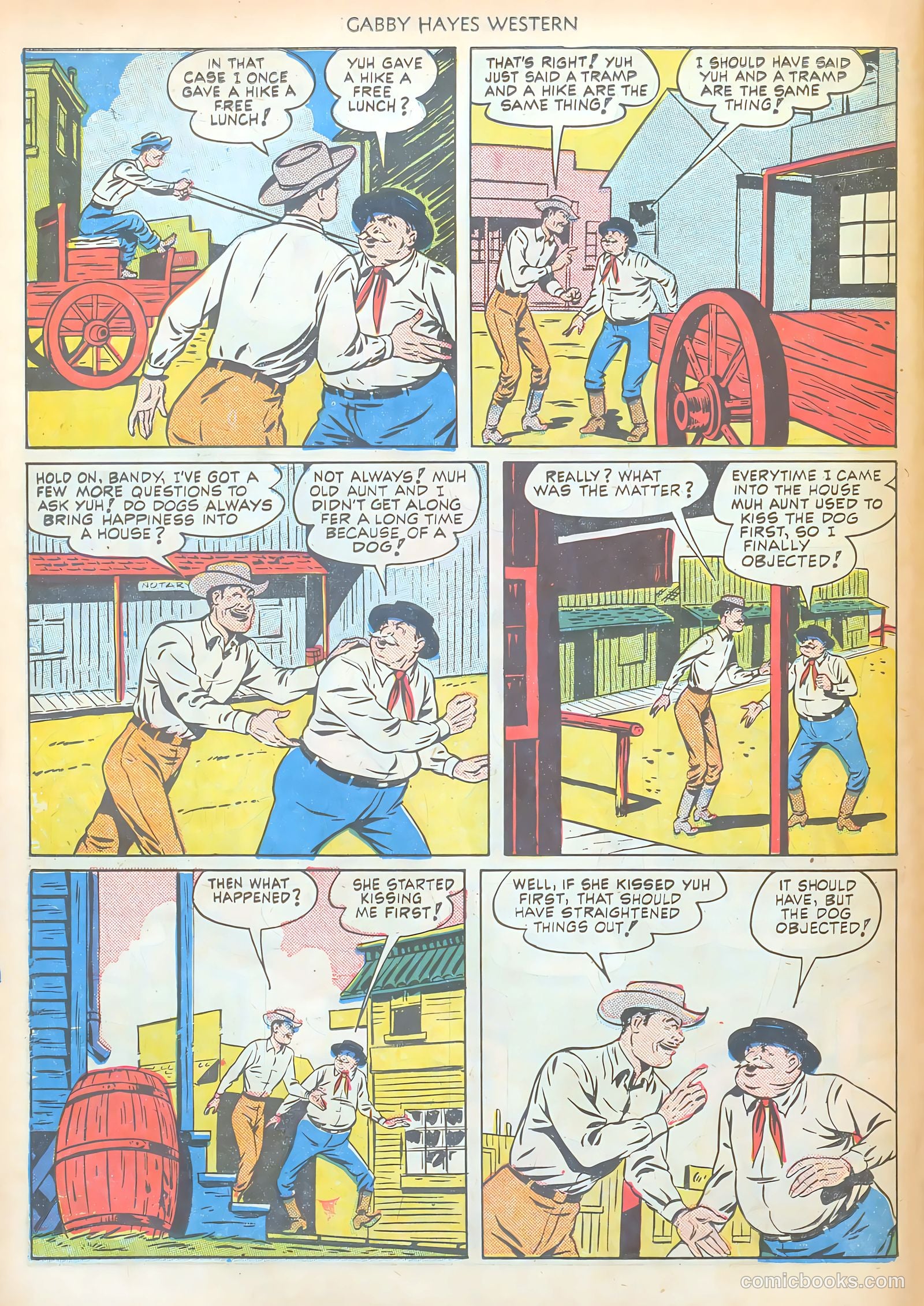 Gabby Hayes Western #22 (1950) — page 38 of 52
