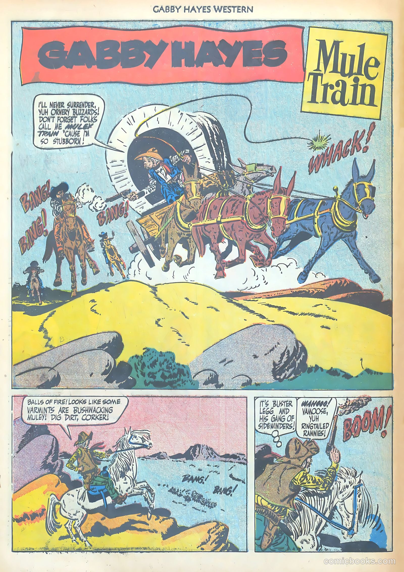 Gabby Hayes Western #22 (1950) — page 40 of 52