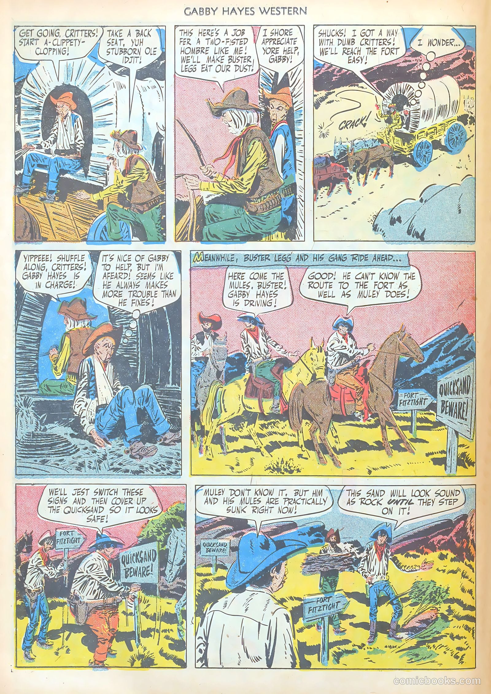Gabby Hayes Western #22 (1950) — page 42 of 52
