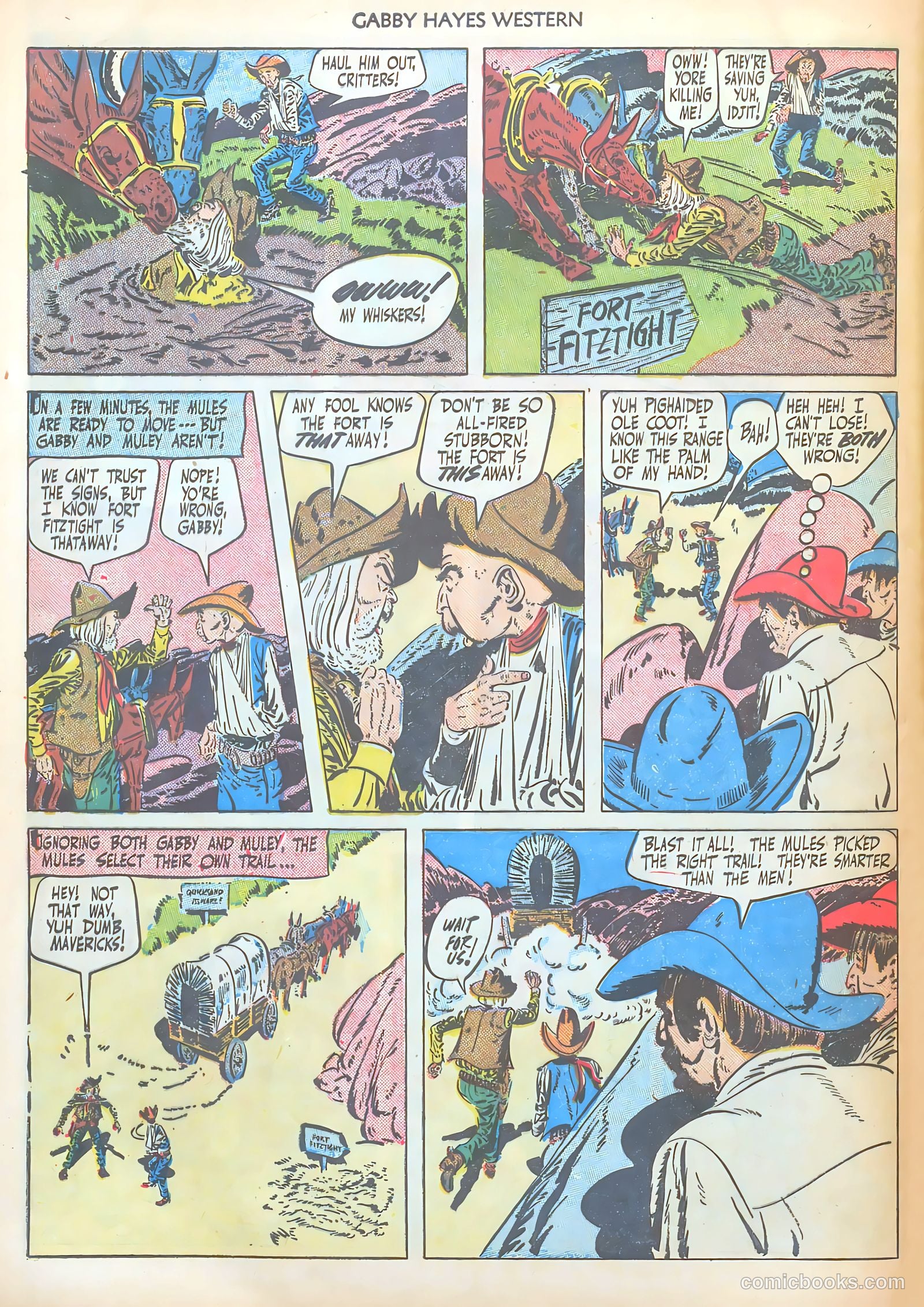 Gabby Hayes Western #22 (1950) — page 44 of 52