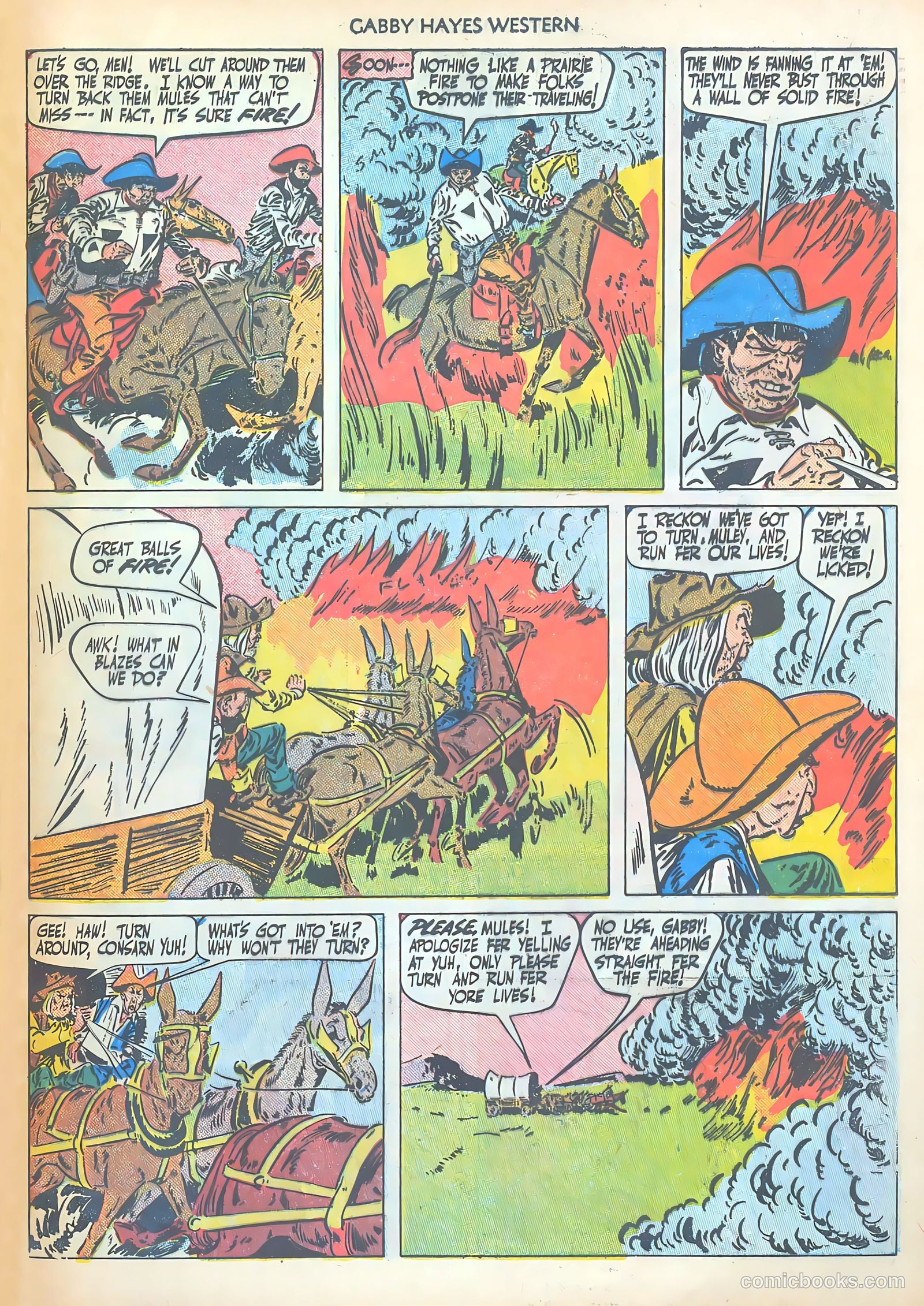 Gabby Hayes Western #22 (1950) — page 45 of 52