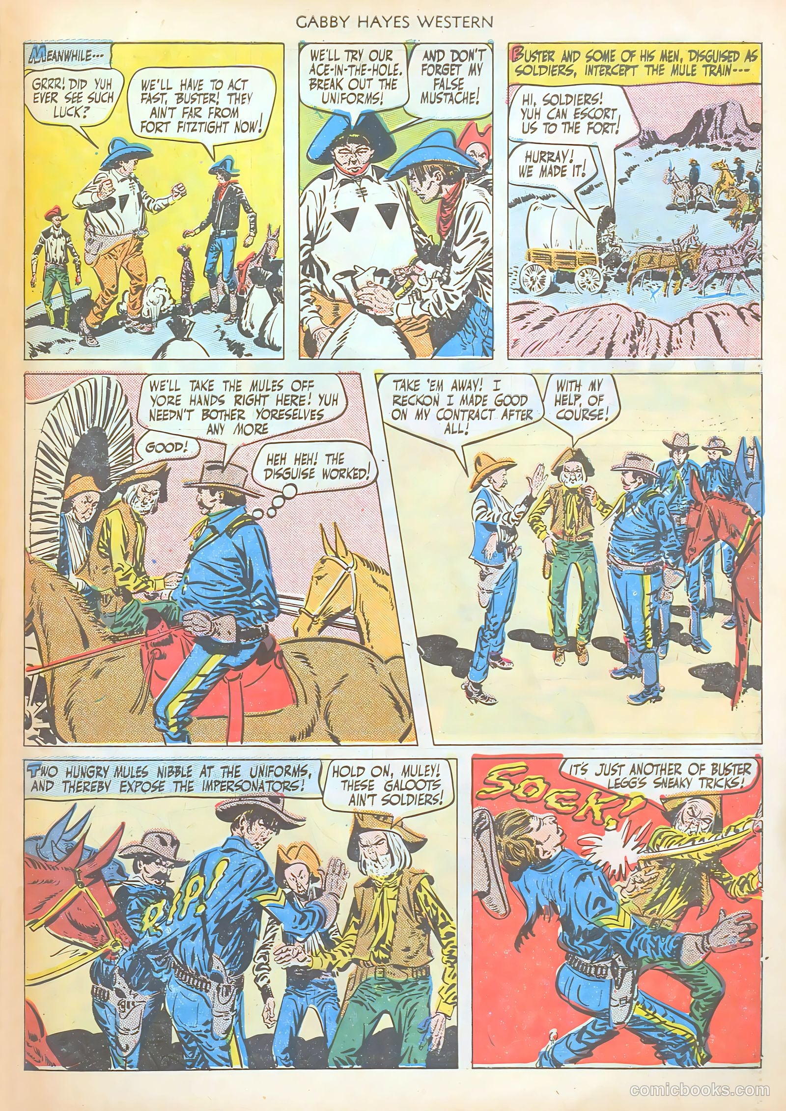 Gabby Hayes Western #22 (1950) — page 47 of 52