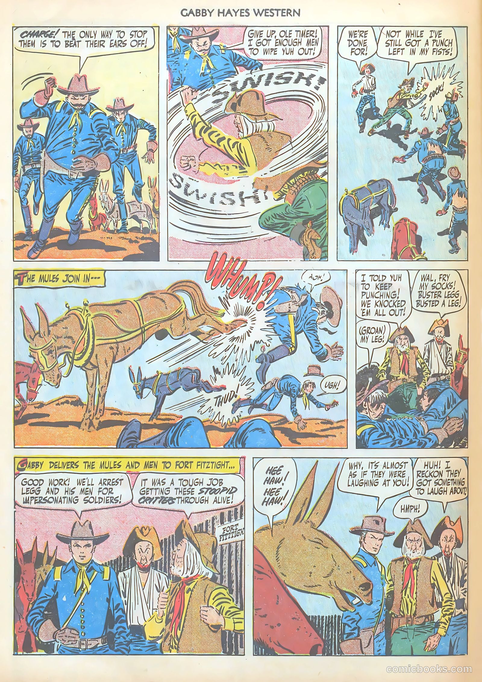 Gabby Hayes Western #22 (1950) — page 48 of 52