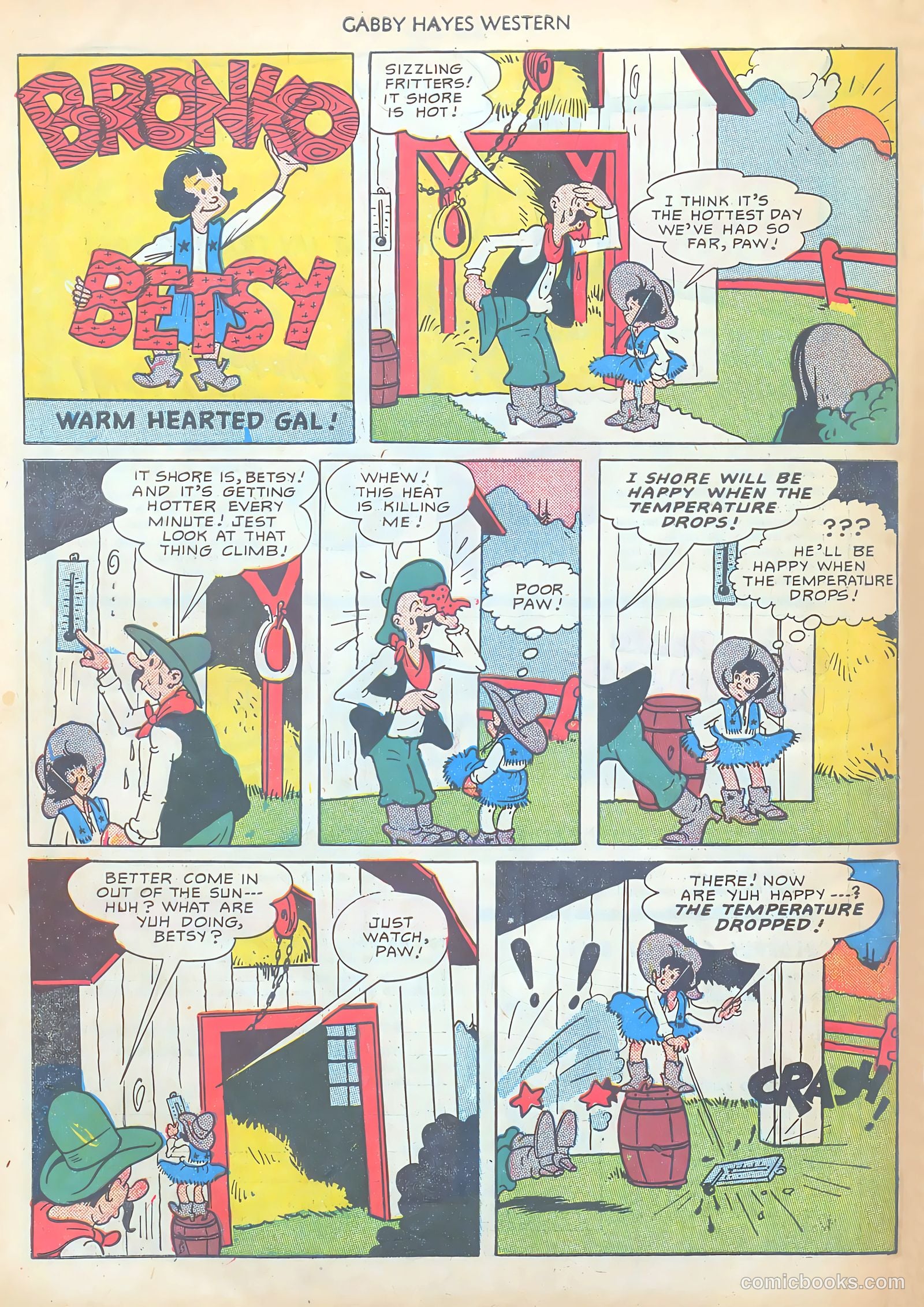 Gabby Hayes Western #22 (1950) — page 50 of 52