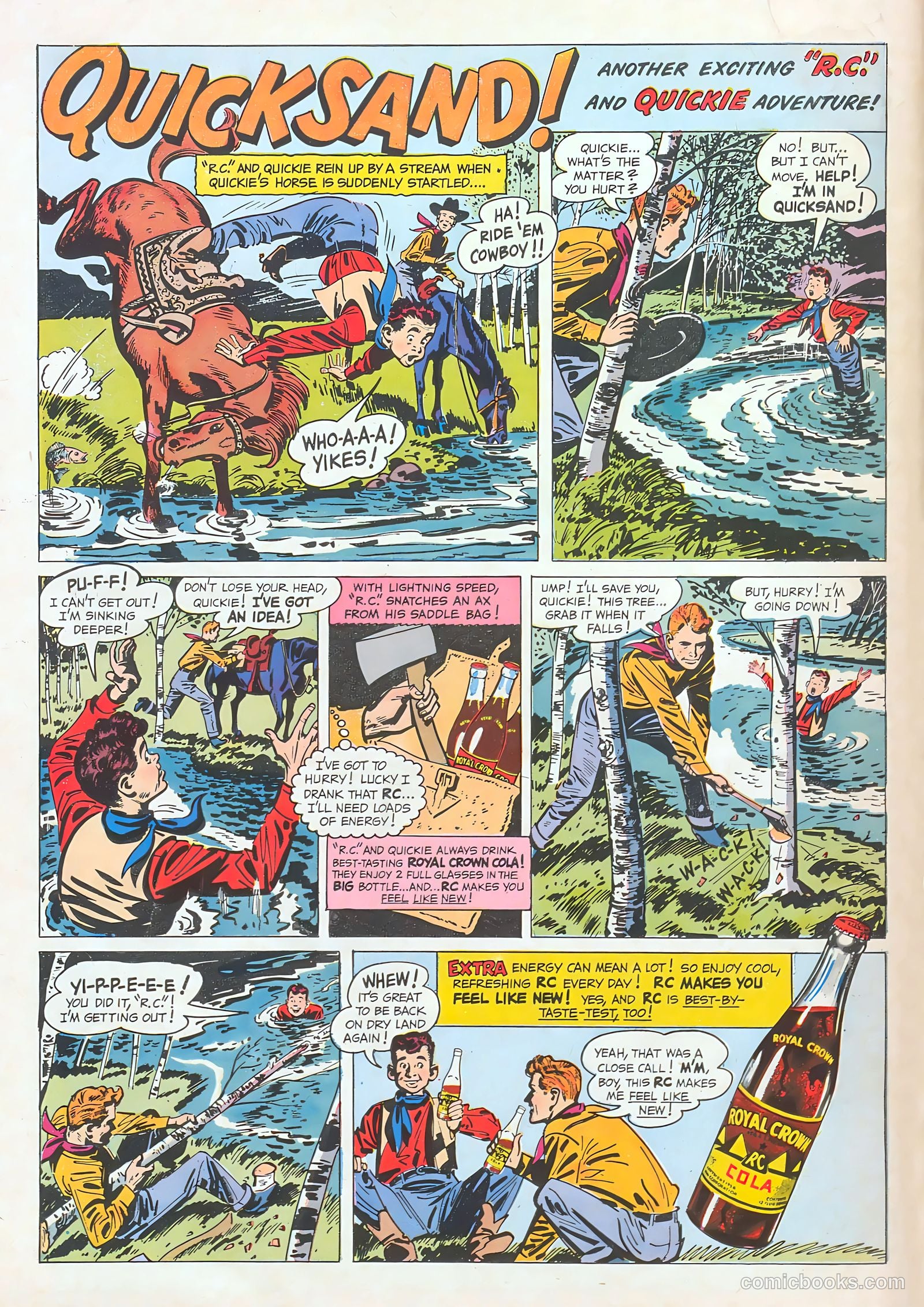 Gabby Hayes Western #22 (1950) — page 52 of 52