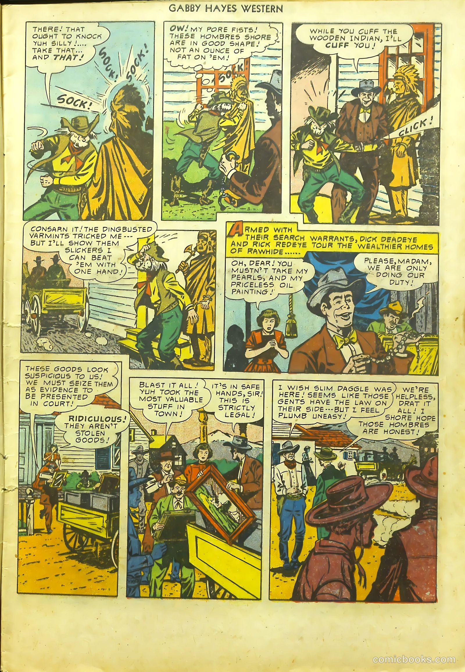 Gabby Hayes Western #23 (1950) — page 5 of 36