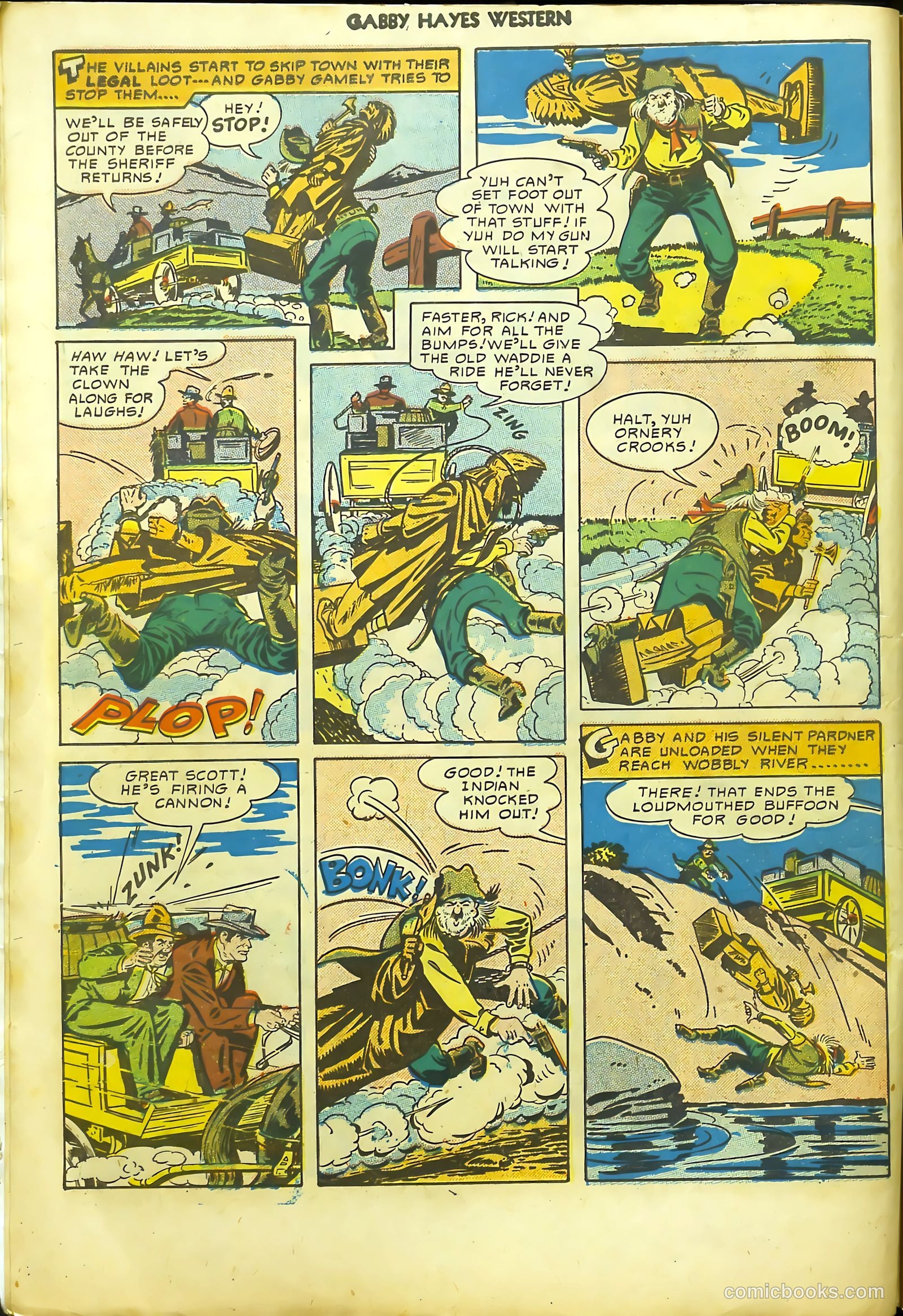 Gabby Hayes Western #23 (1950) — page 6 of 36